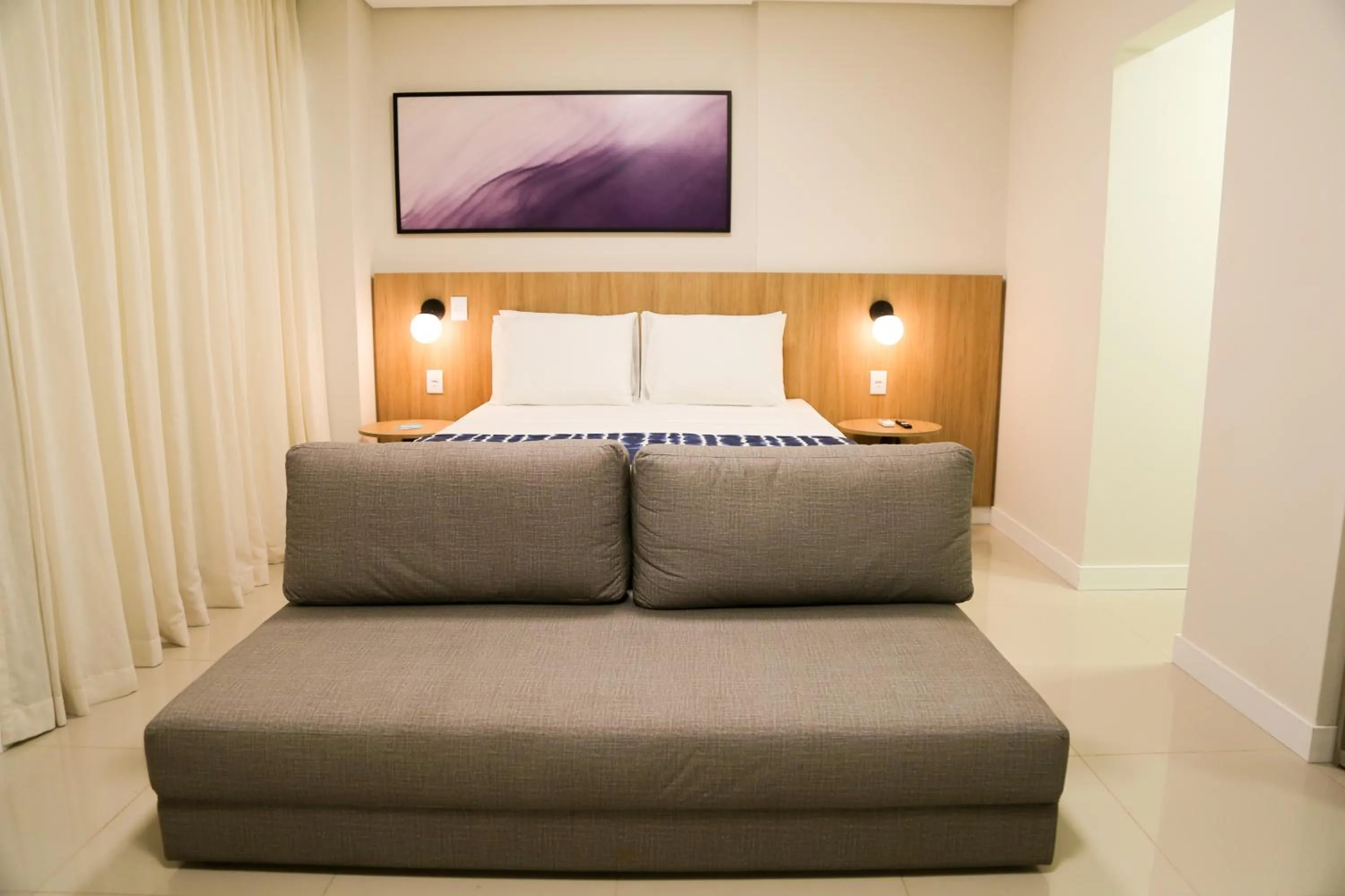 Bedroom, Bed in Trento Hotel Guaíra by Unna