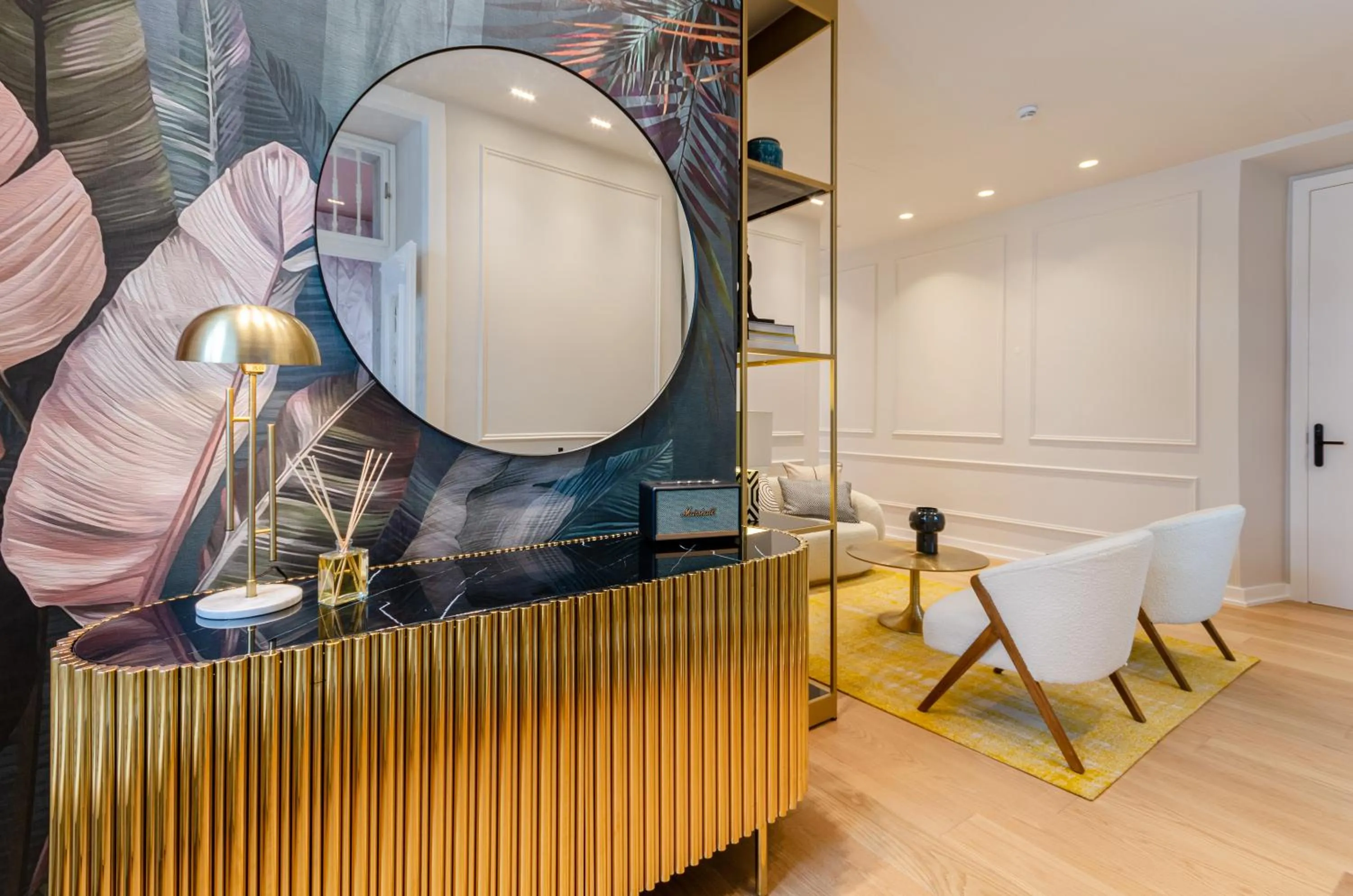 Living room in BCascais Boutique House by APT IIN Cascais Center