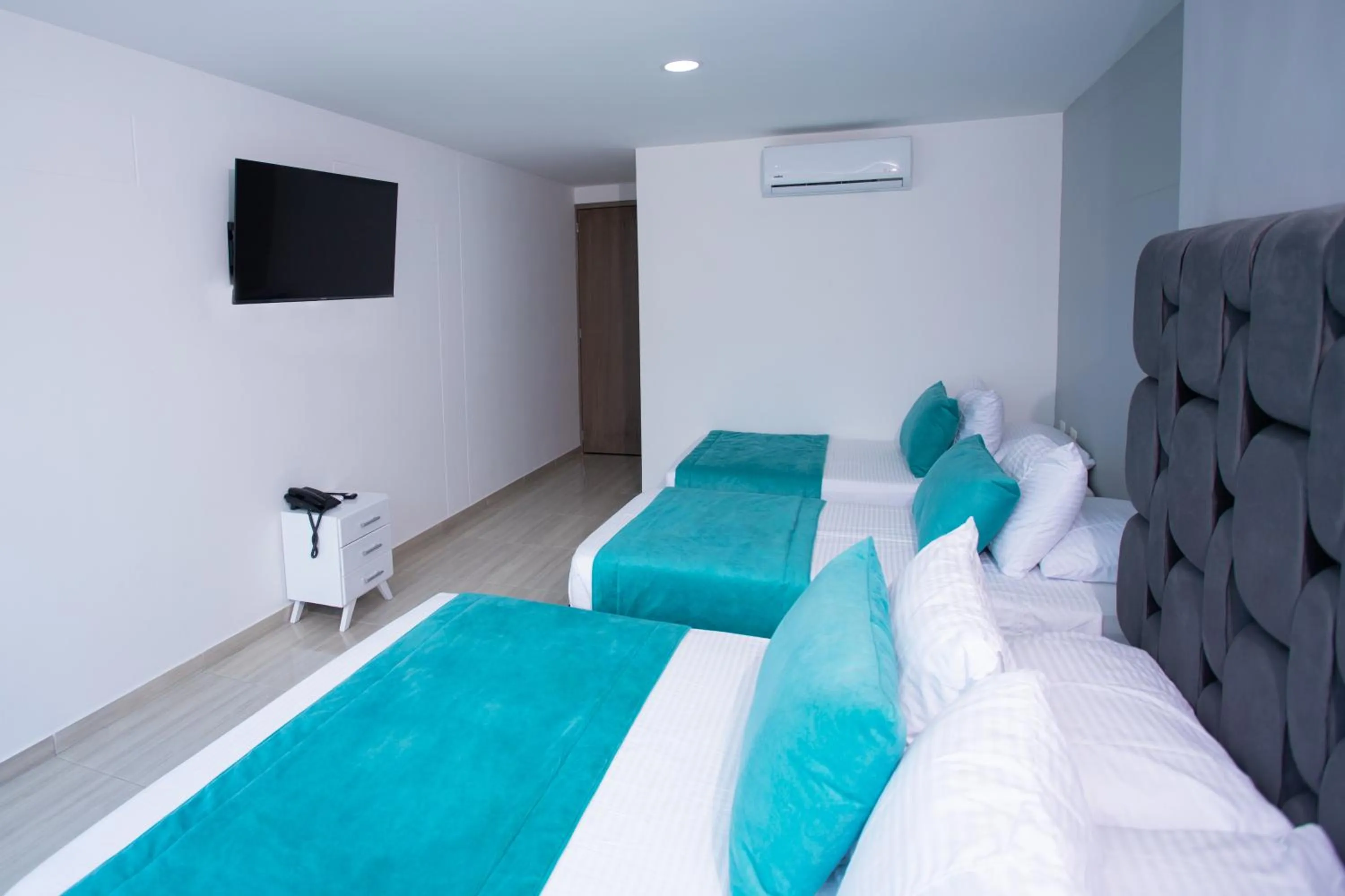 Bed in Street 55 Hotel