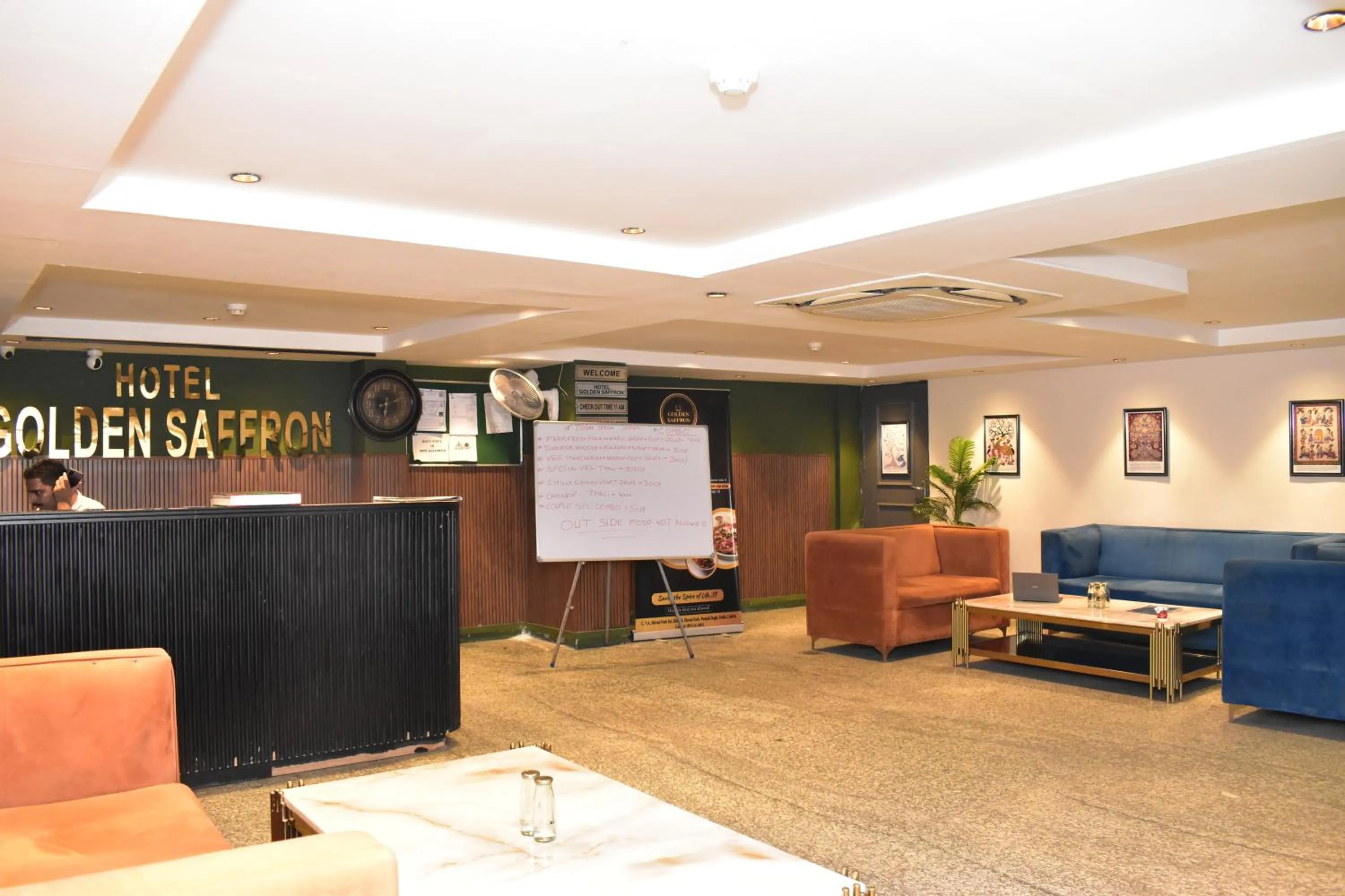 Property logo or sign in Qotel Comfort Golden Saffron Punjabi Bagh New Delhi