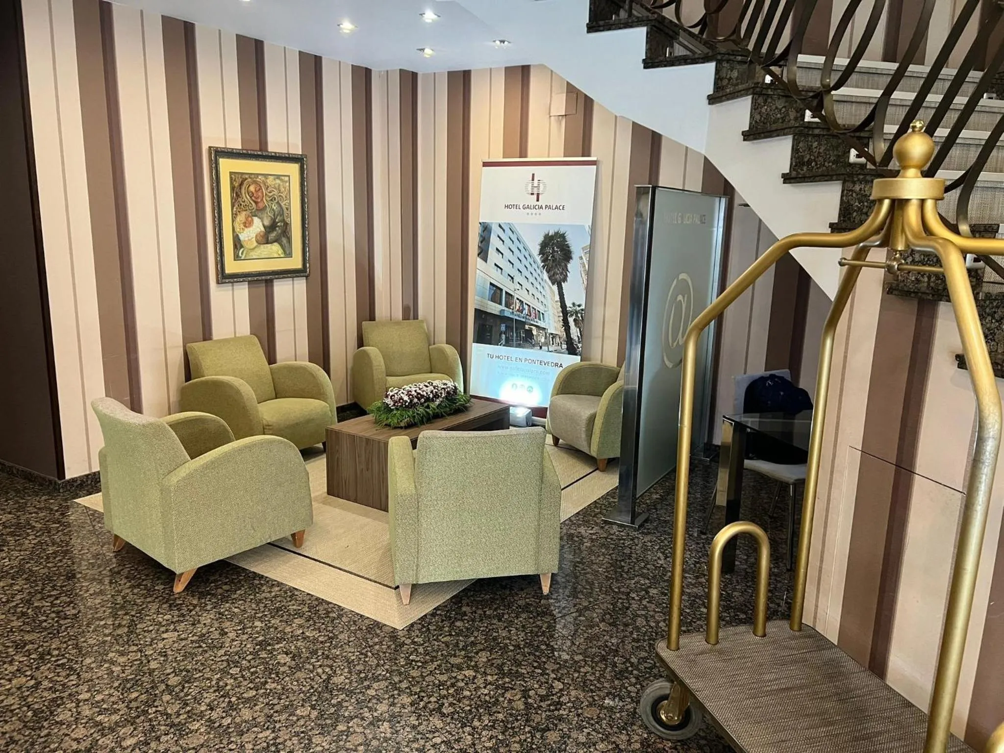 Living room in Galicia Palace