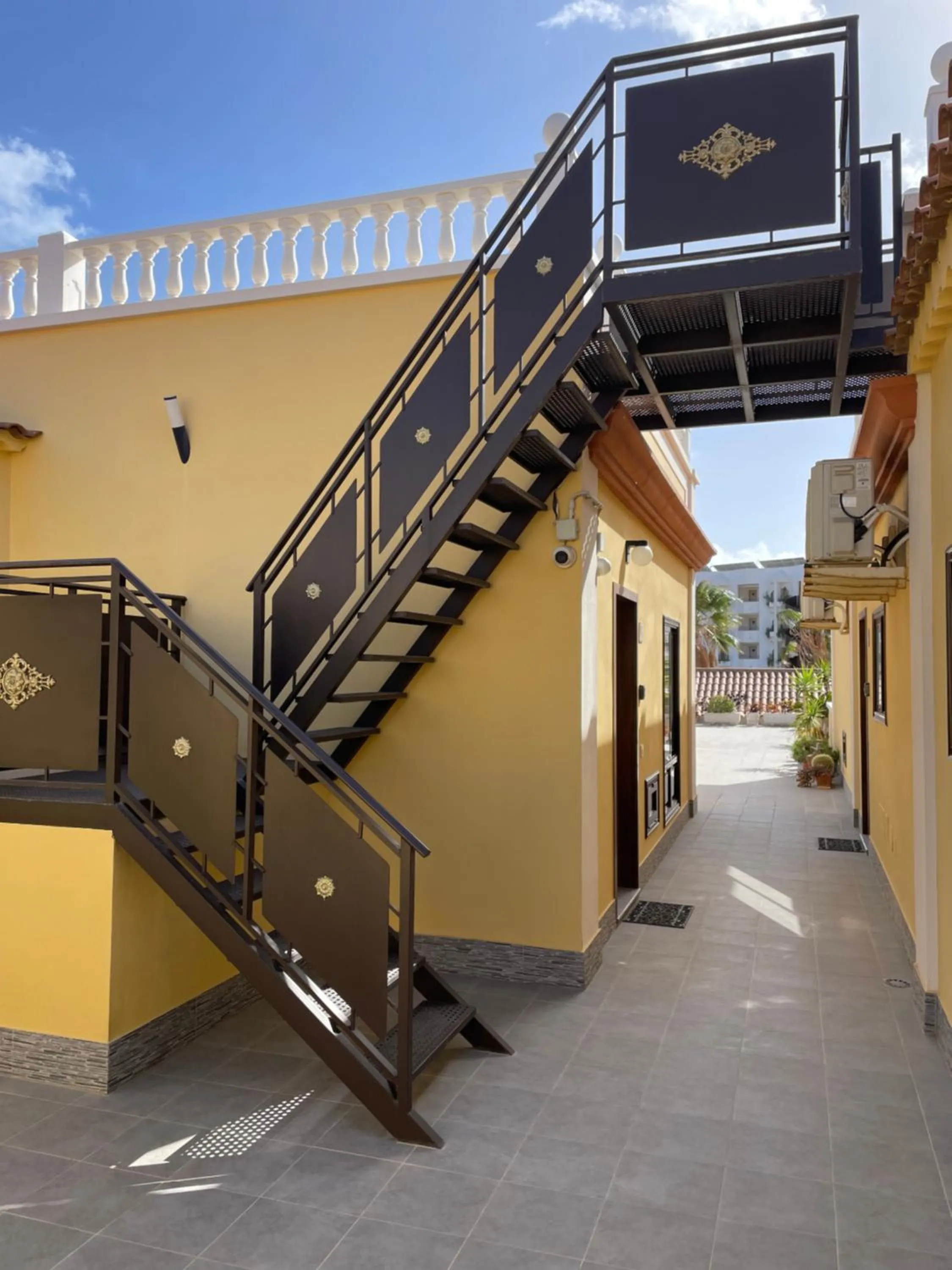 Patio in One bedroom apartment in San Blas, Golf del Sur, Tenerife