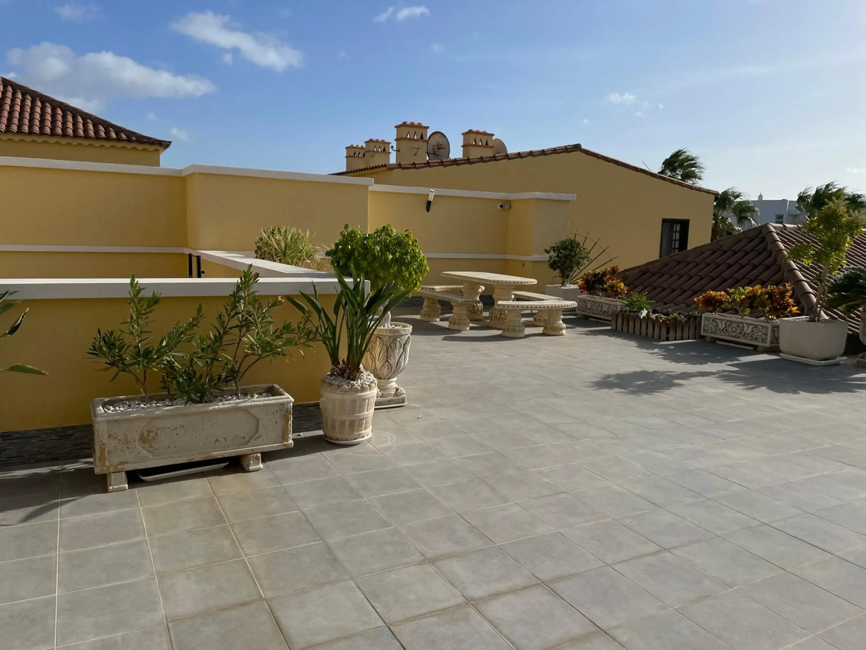 Patio in One bedroom apartment in San Blas, Golf del Sur, Tenerife