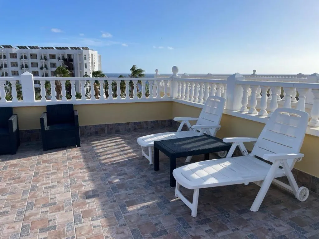 Balcony/Terrace in One bedroom apartment in San Blas, Golf del Sur, Tenerife