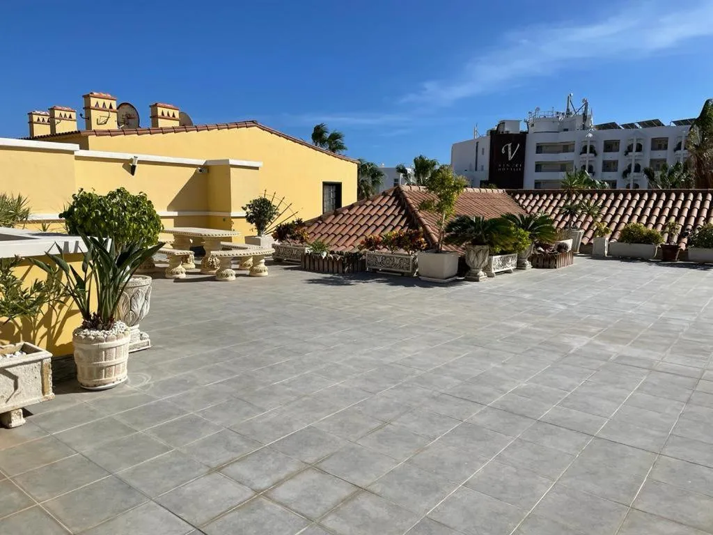 Patio in One bedroom apartment in San Blas, Golf del Sur, Tenerife