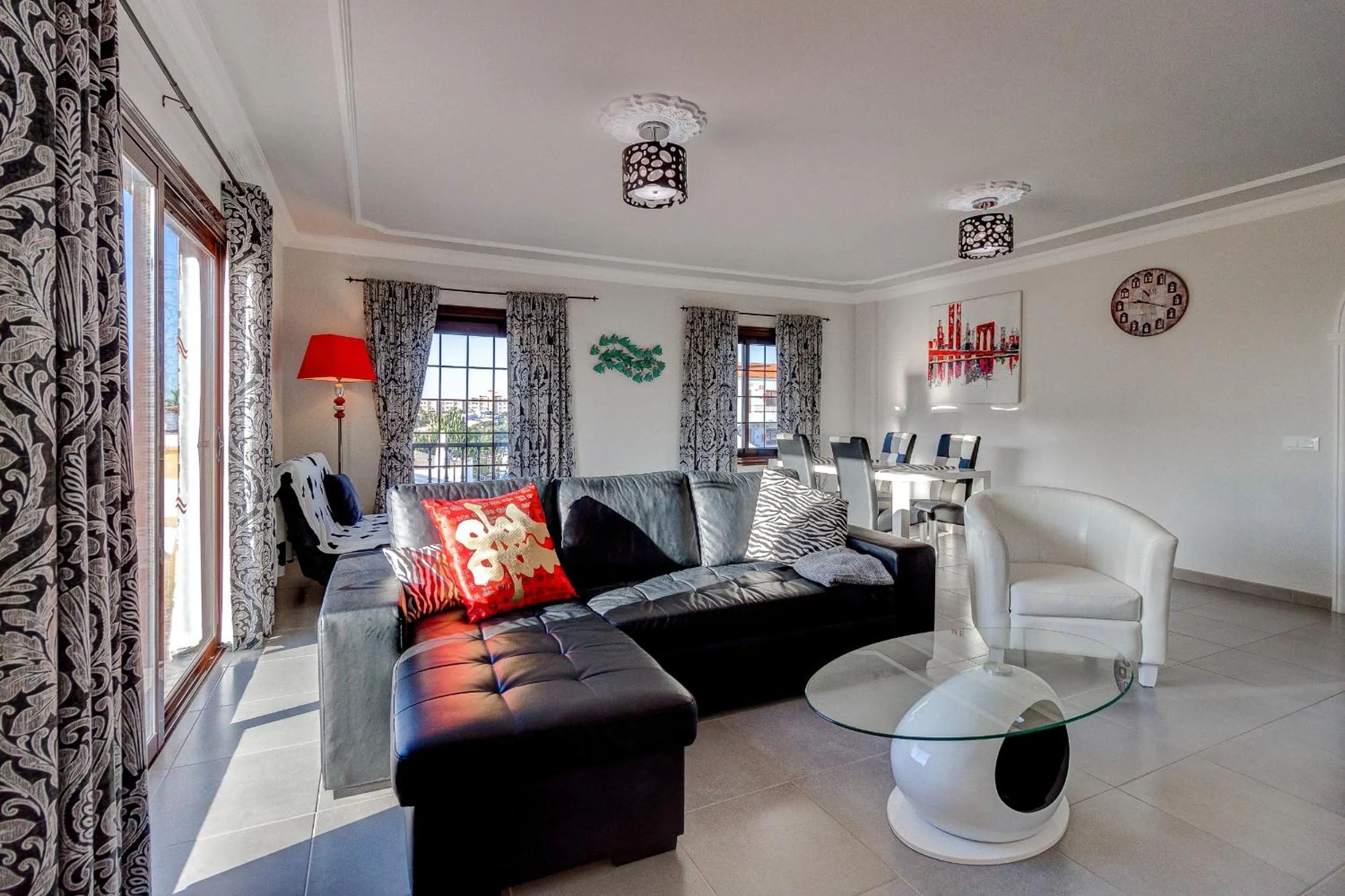 Living room in One bedroom apartment in San Blas, Golf del Sur, Tenerife