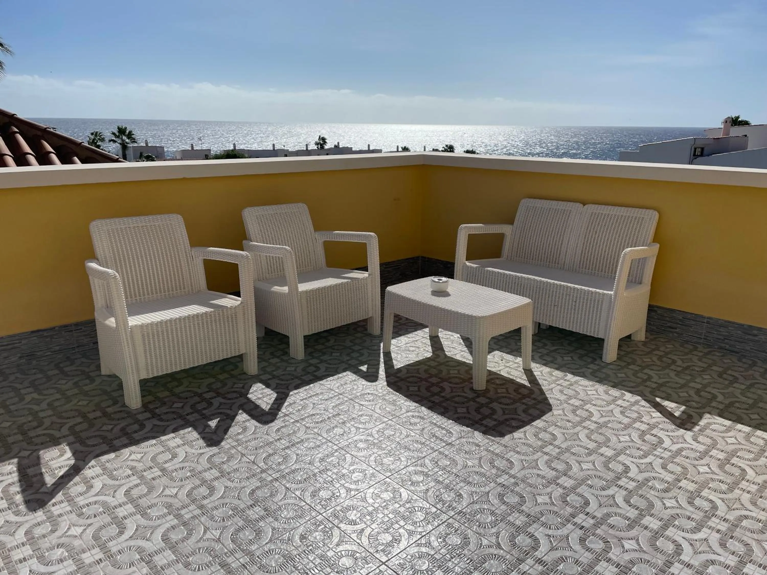 Balcony/Terrace in One bedroom apartment in San Blas, Golf del Sur, Tenerife