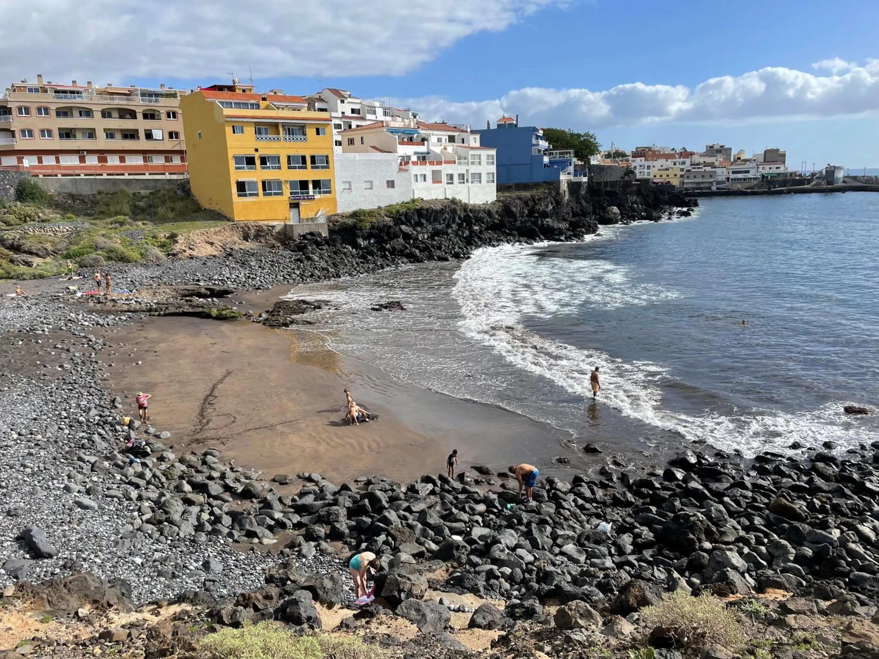 Beach in One bedroom apartment in San Blas, Golf del Sur, Tenerife