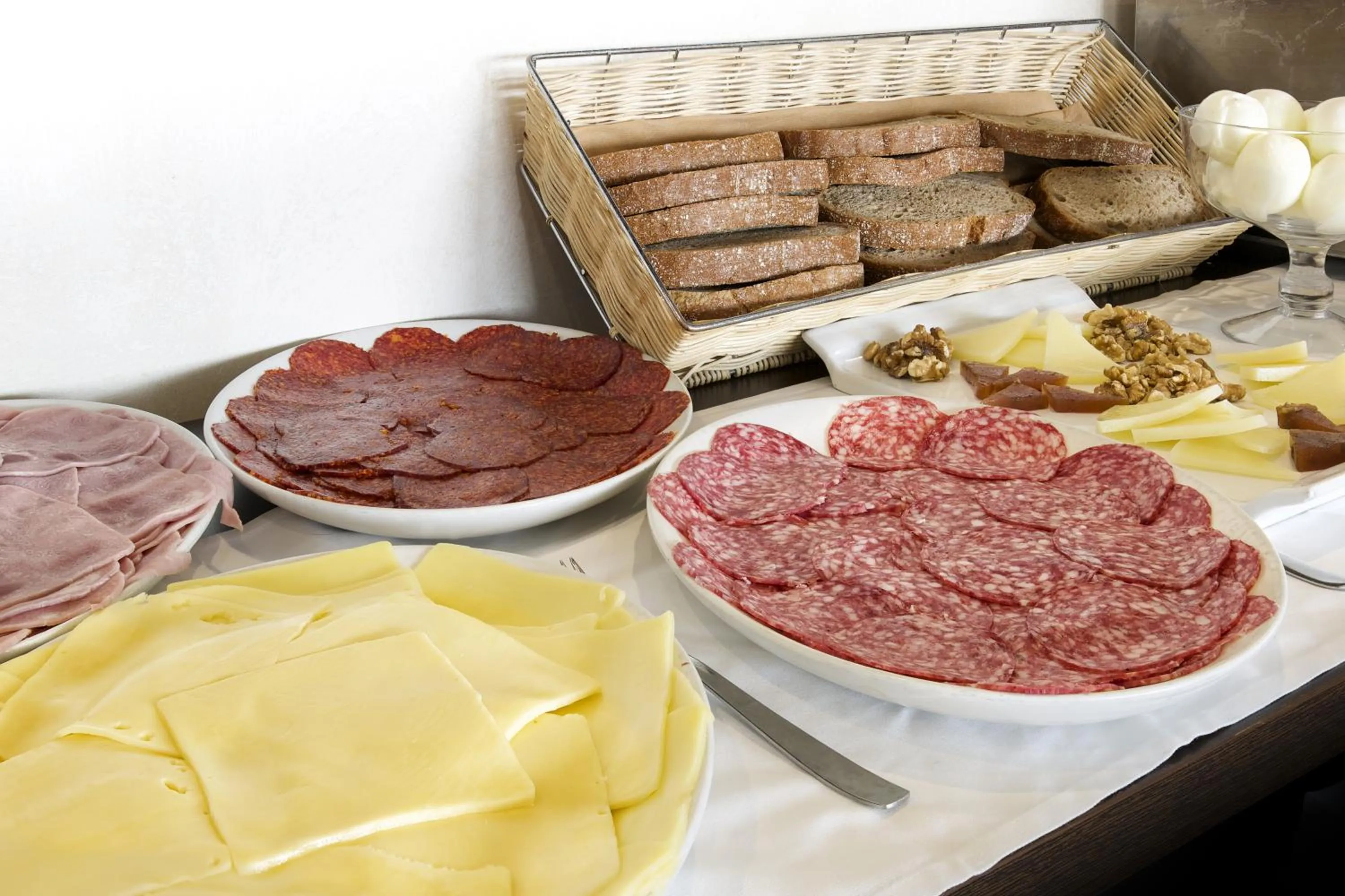 Buffet breakfast in Hotel Plazaola