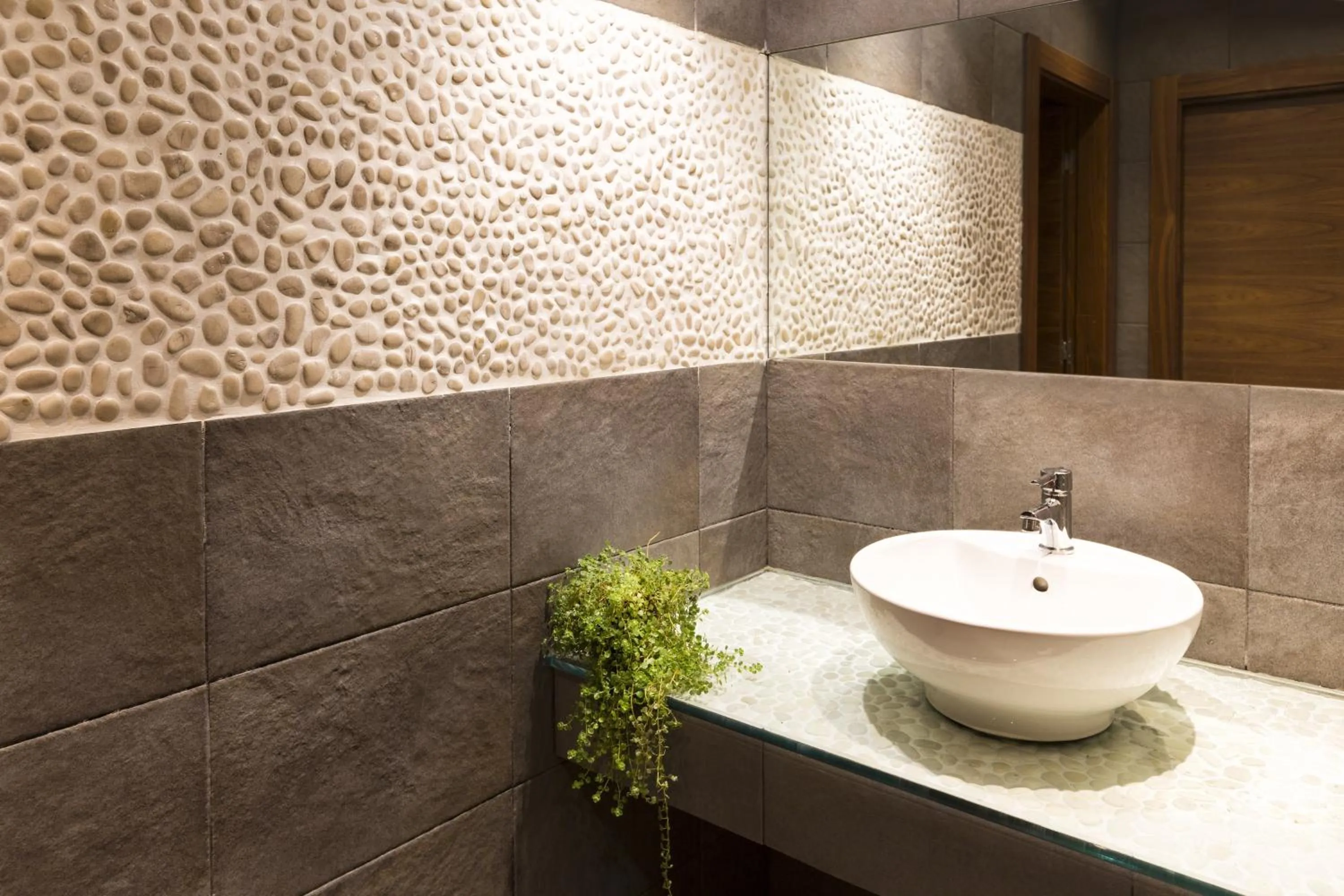 Bathroom in Hotel Plazaola