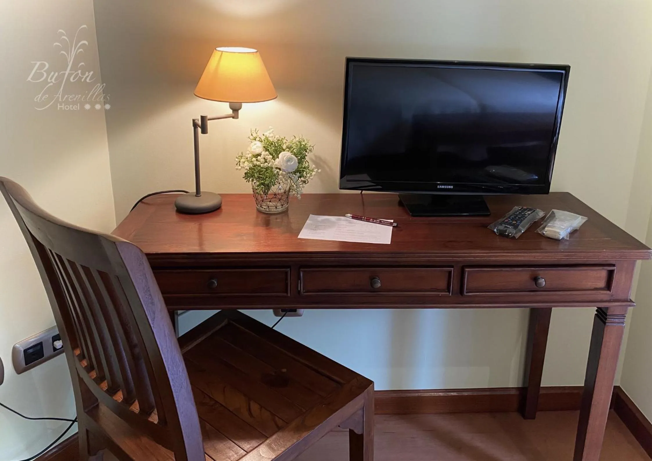 Bed in Hotel Bufon de Arenillas