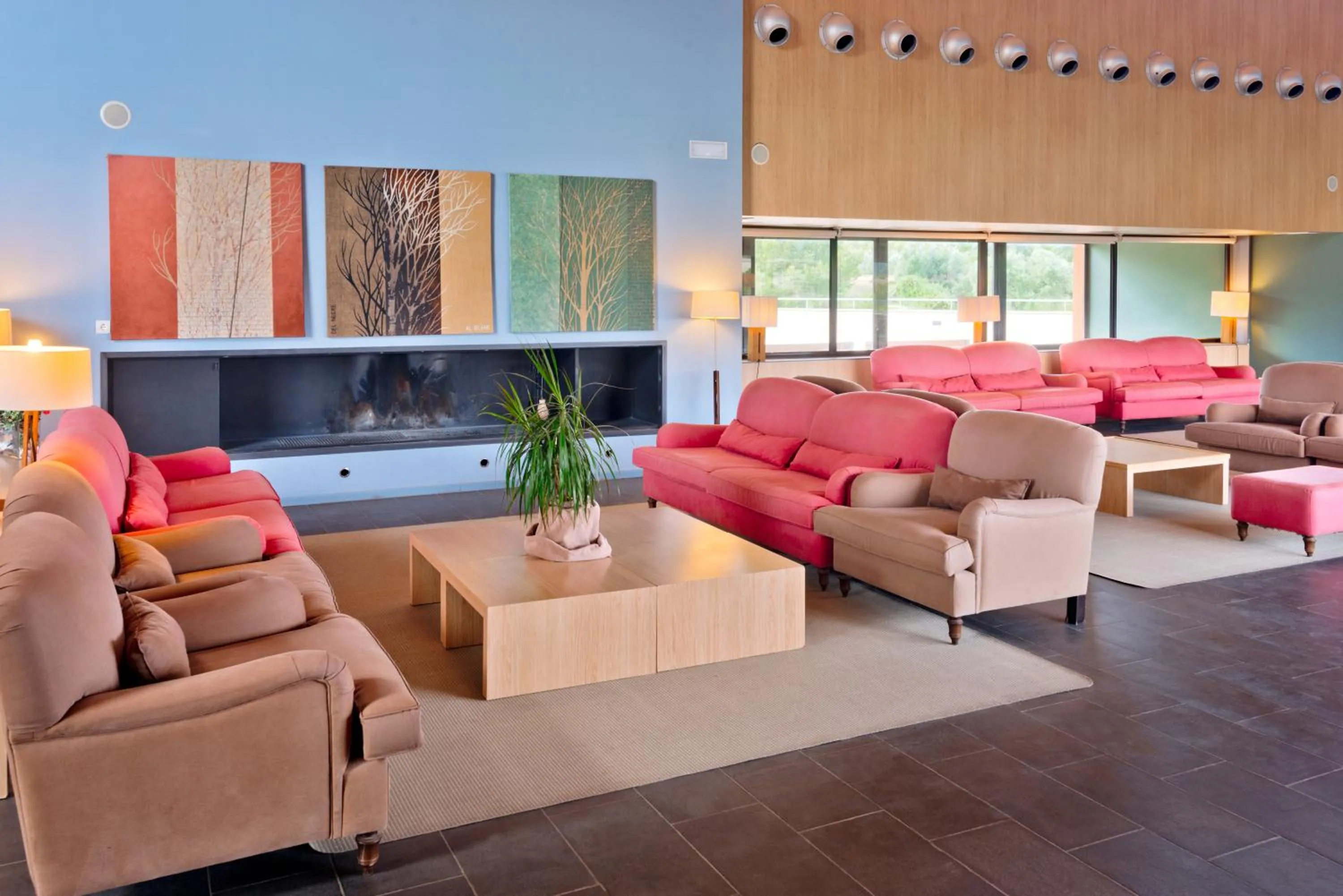 Living room in Hotel & Resort Vilar Rural d'Arnes by Serhs Hotels