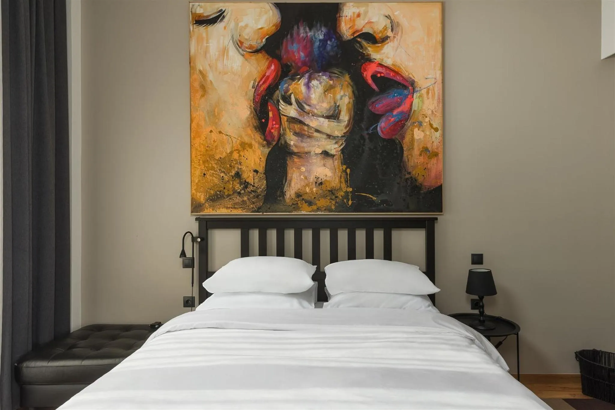 Photo of the whole room, Bed in Anvy Stylish Suites Ioannina