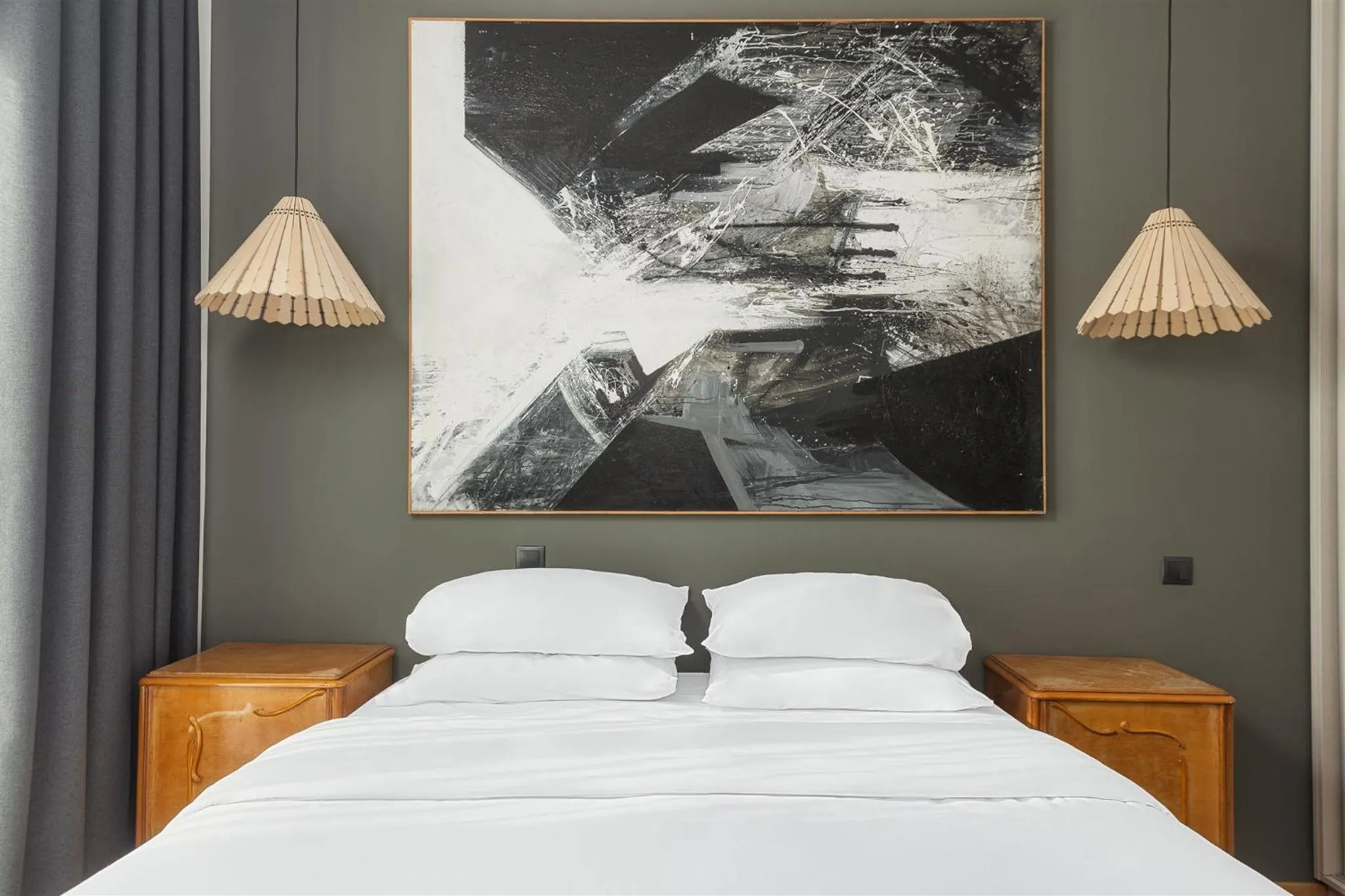 Photo of the whole room, Bed in Anvy Stylish Suites Ioannina