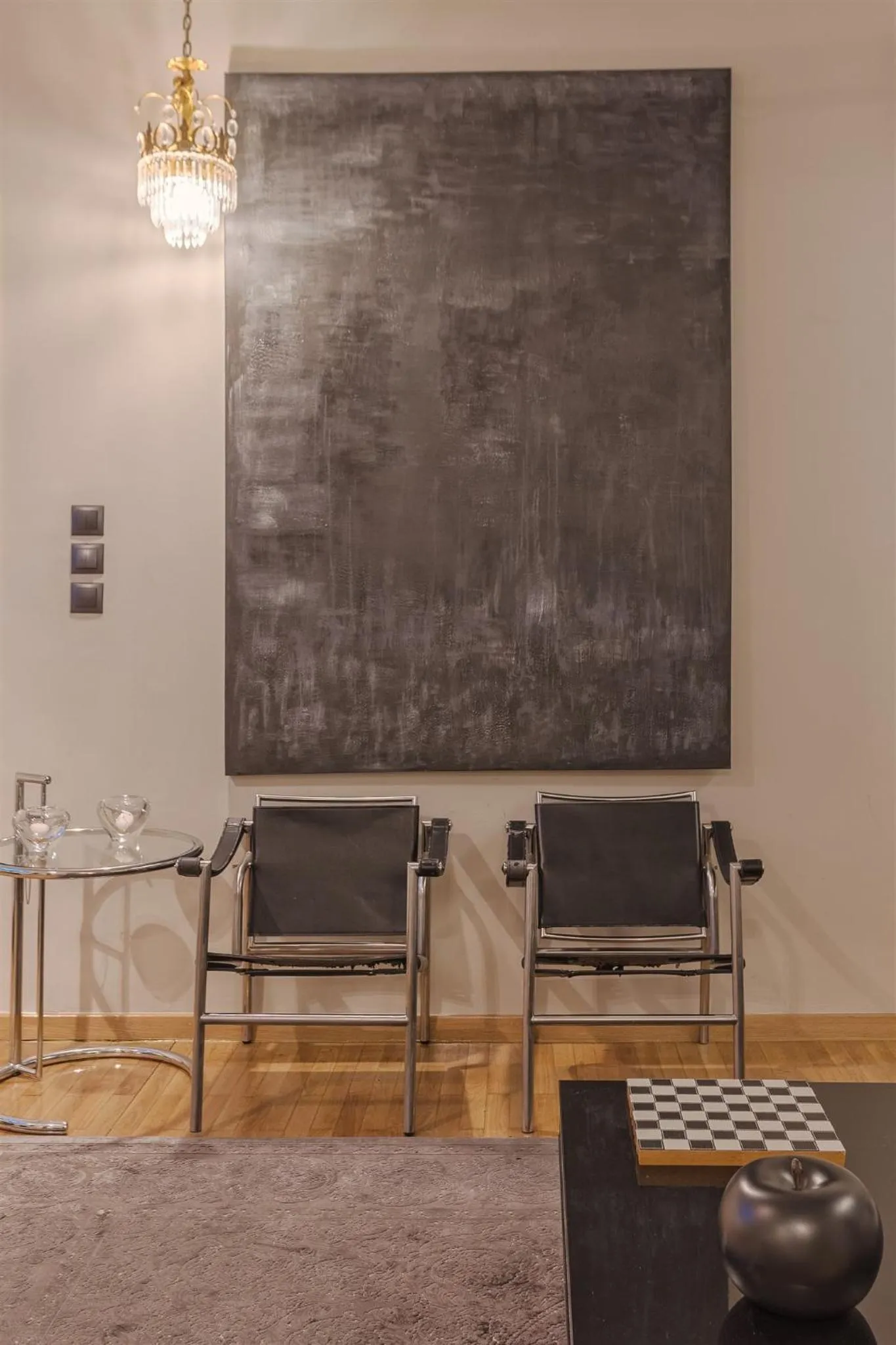 Seating area in Anvy Stylish Suites Ioannina