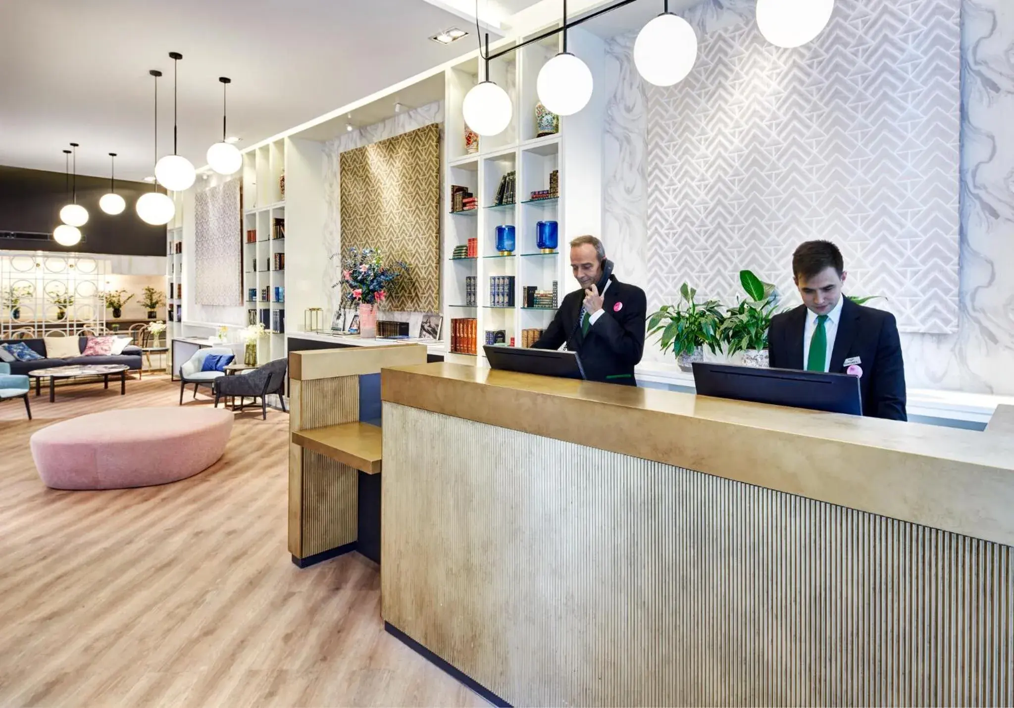 Lobby or reception in Sercotel Hotel Europa Lobby or reception in Sercotel Hotel Europa