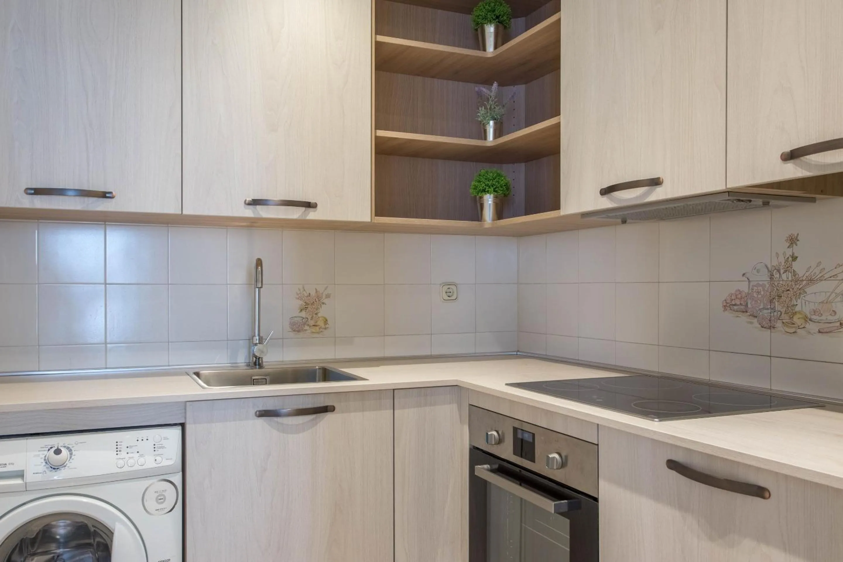 Kitchen or kitchenette in Sercotel Hotel Europa