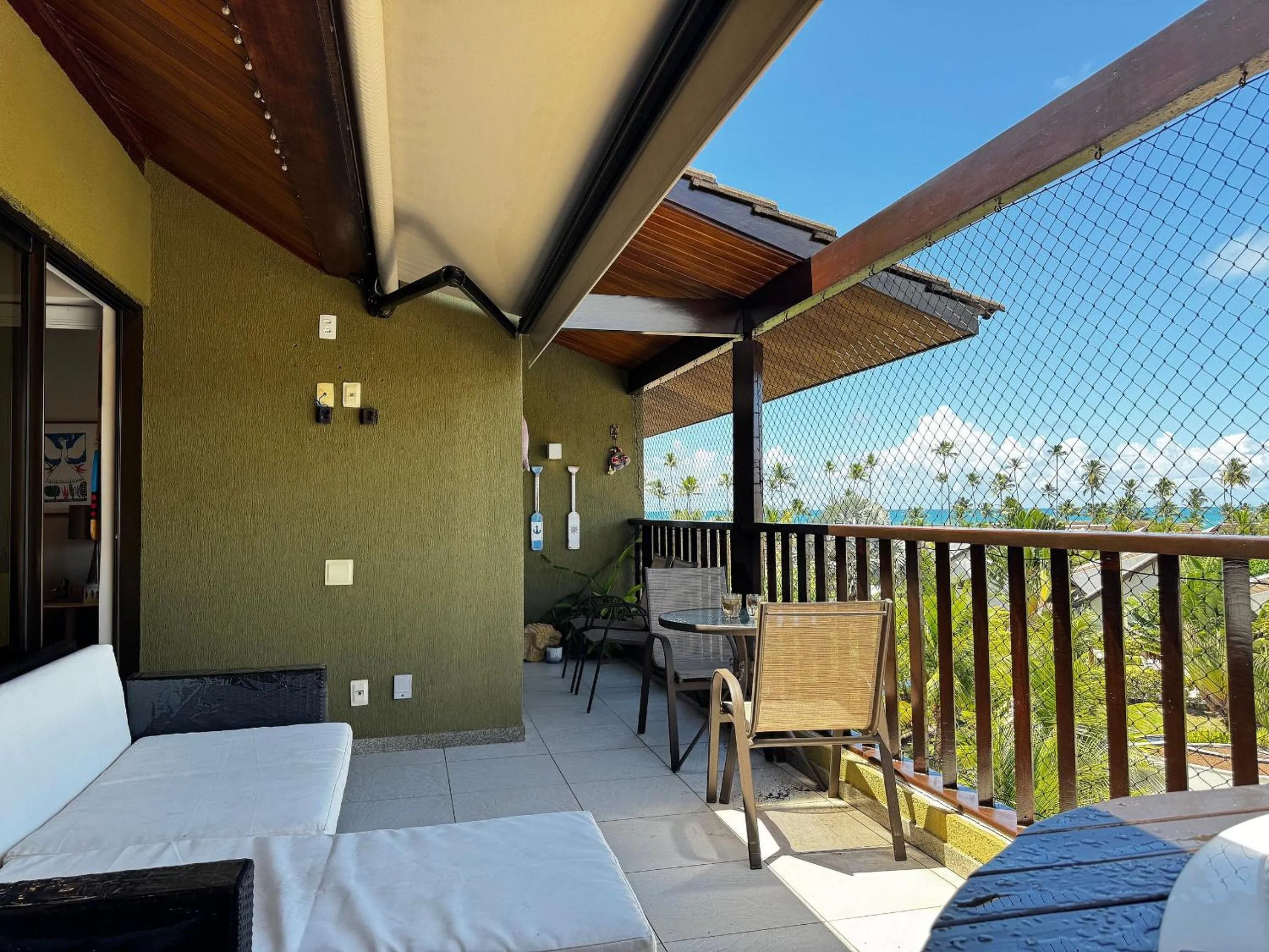 Balcony/Terrace in Malawi Muro Alto Porto de Galinhas Beira Mar
