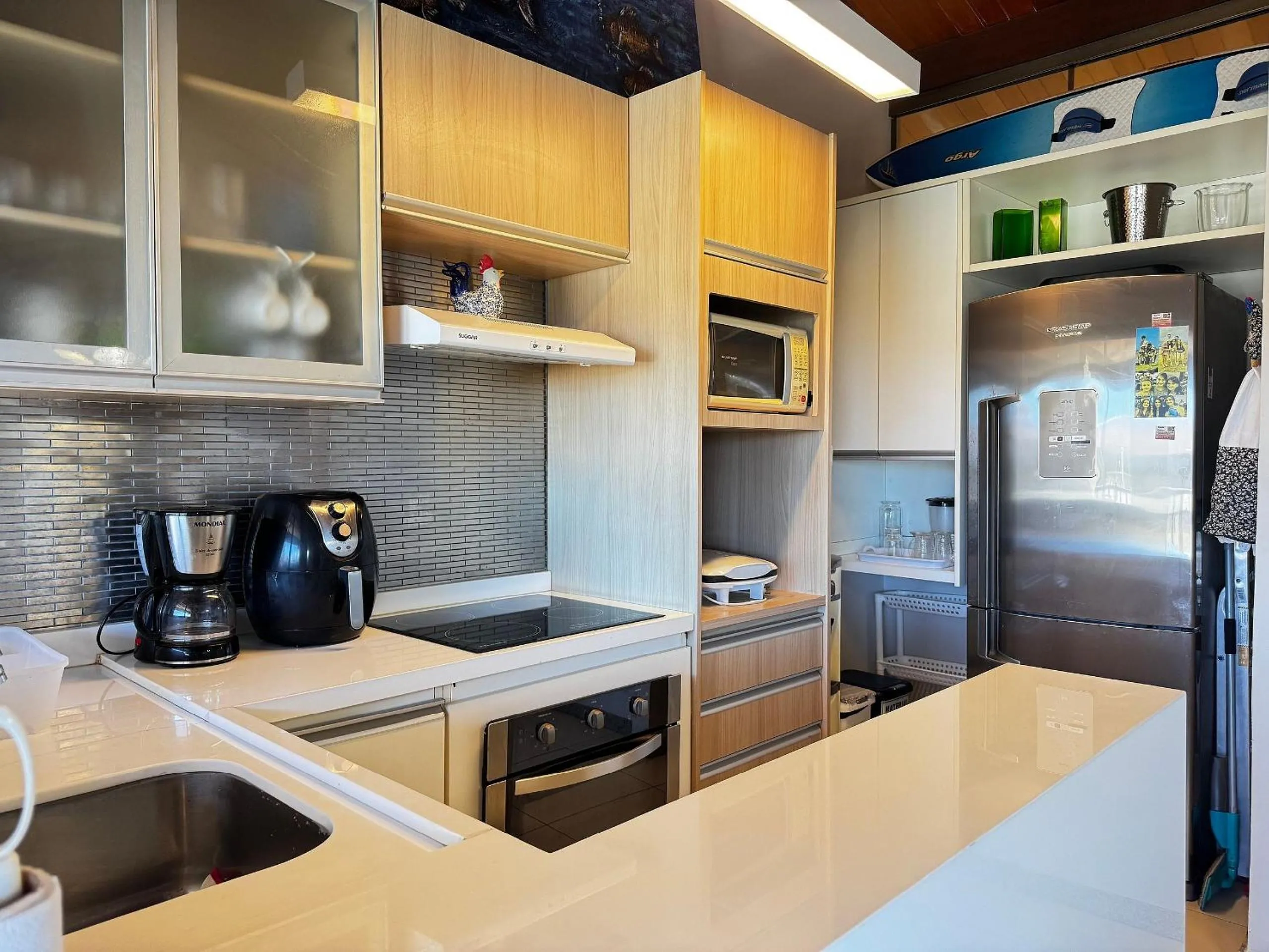 Kitchen or kitchenette in Malawi Muro Alto Porto de Galinhas Beira Mar