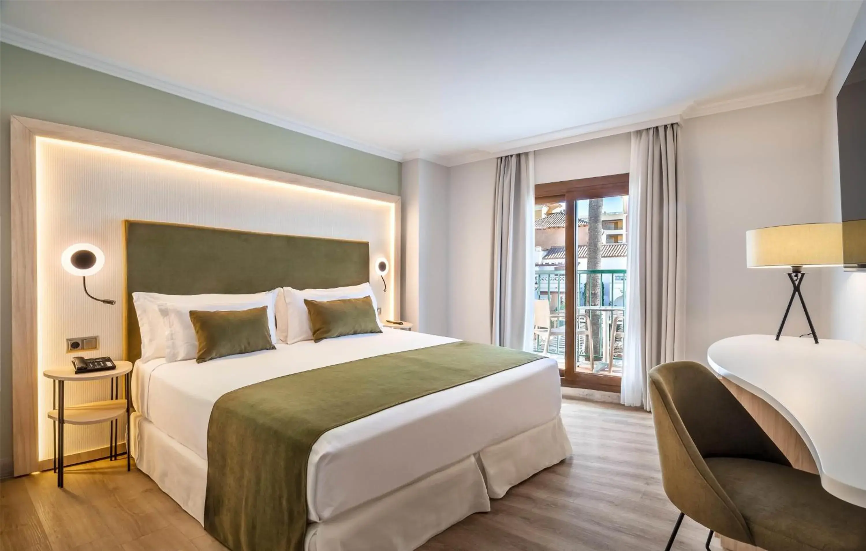 Two Connecting Double Rooms with Pool View (2 Adults + 2 Child) in Barceló Isla Canela Two Connecting Double Rooms with Pool View (2 Adults + 2 Child) in Barceló Isla Canela