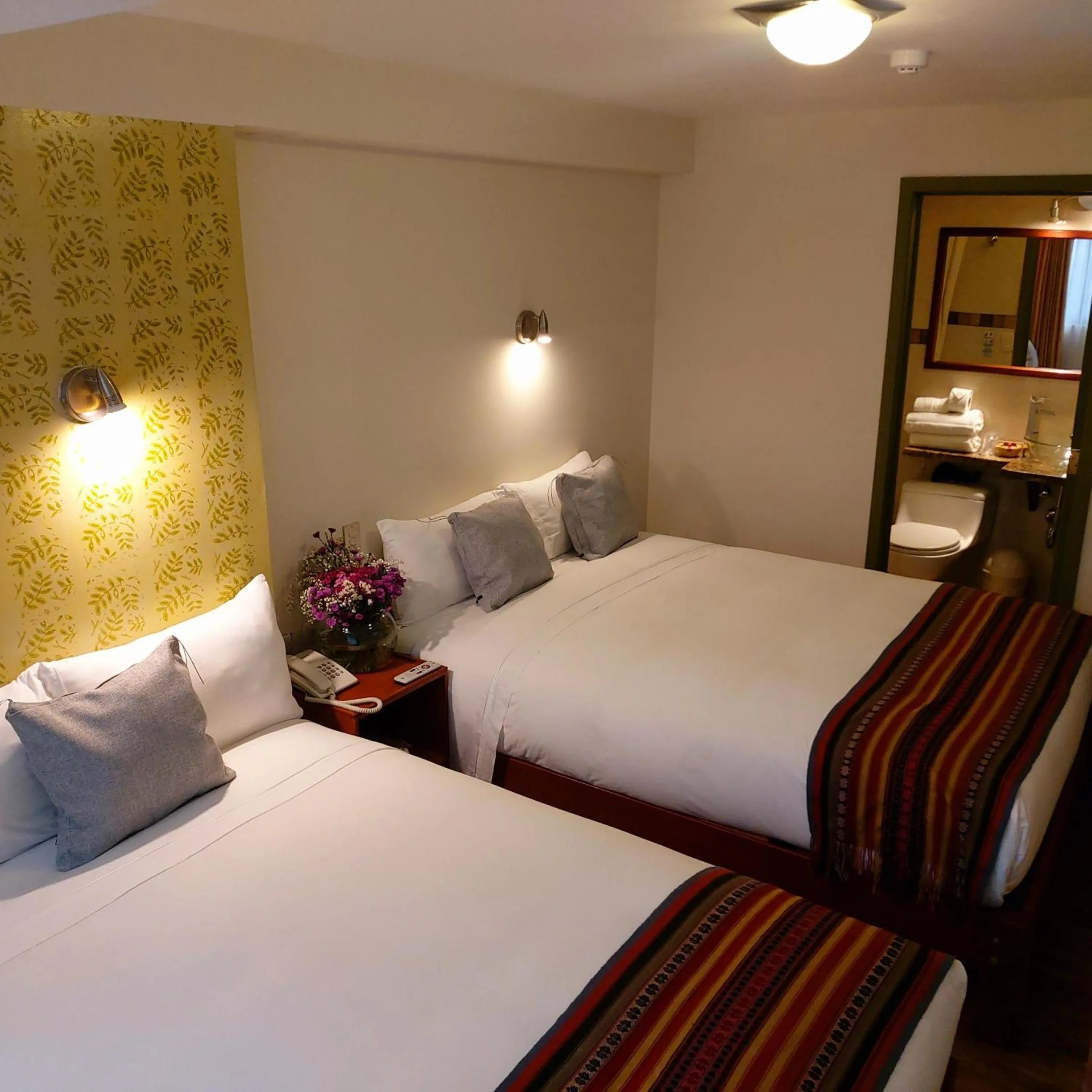 Bedroom, Bed in Hotel Pucara Machupicchu