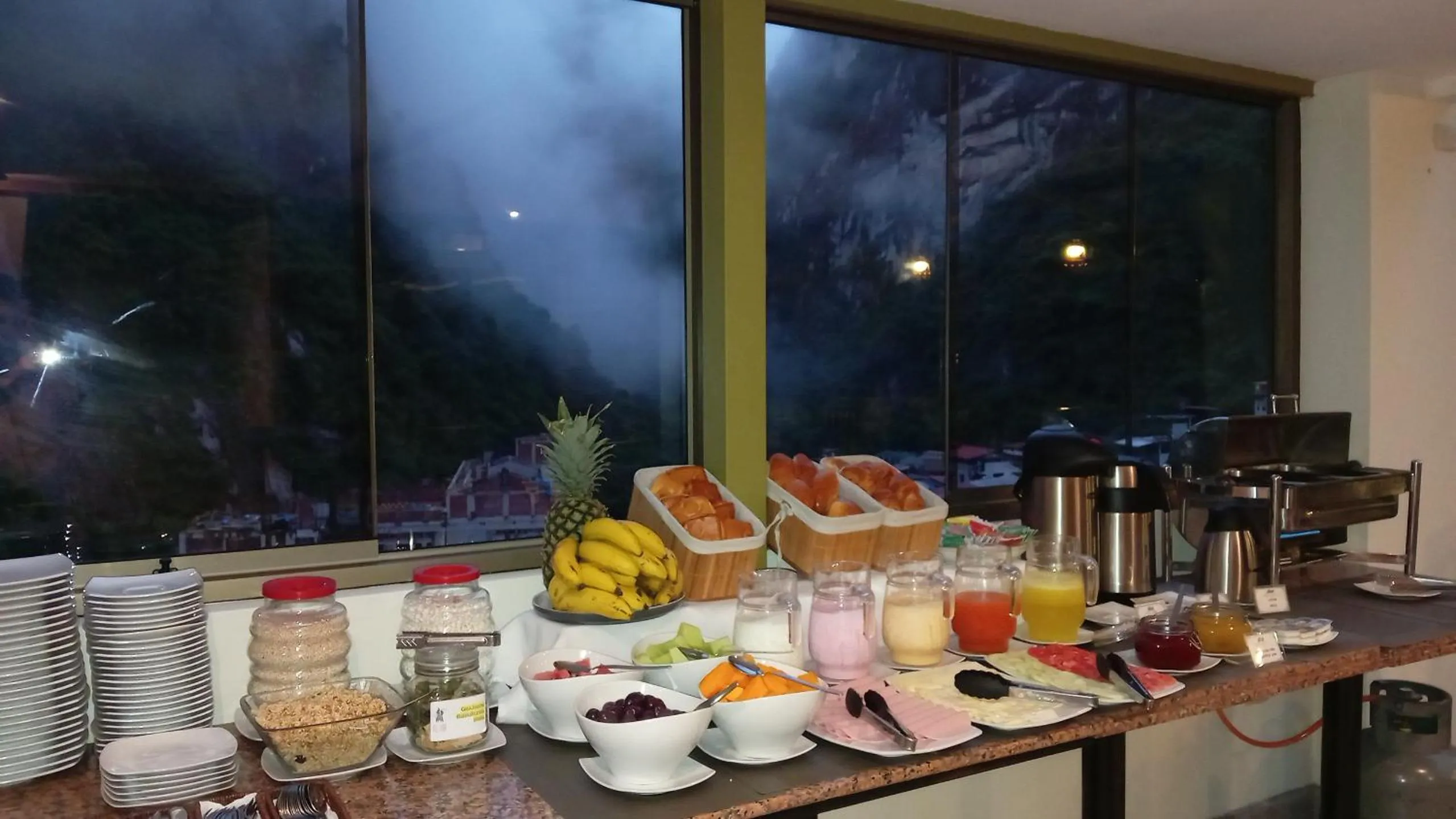 Breakfast in Hotel Pucara Machupicchu