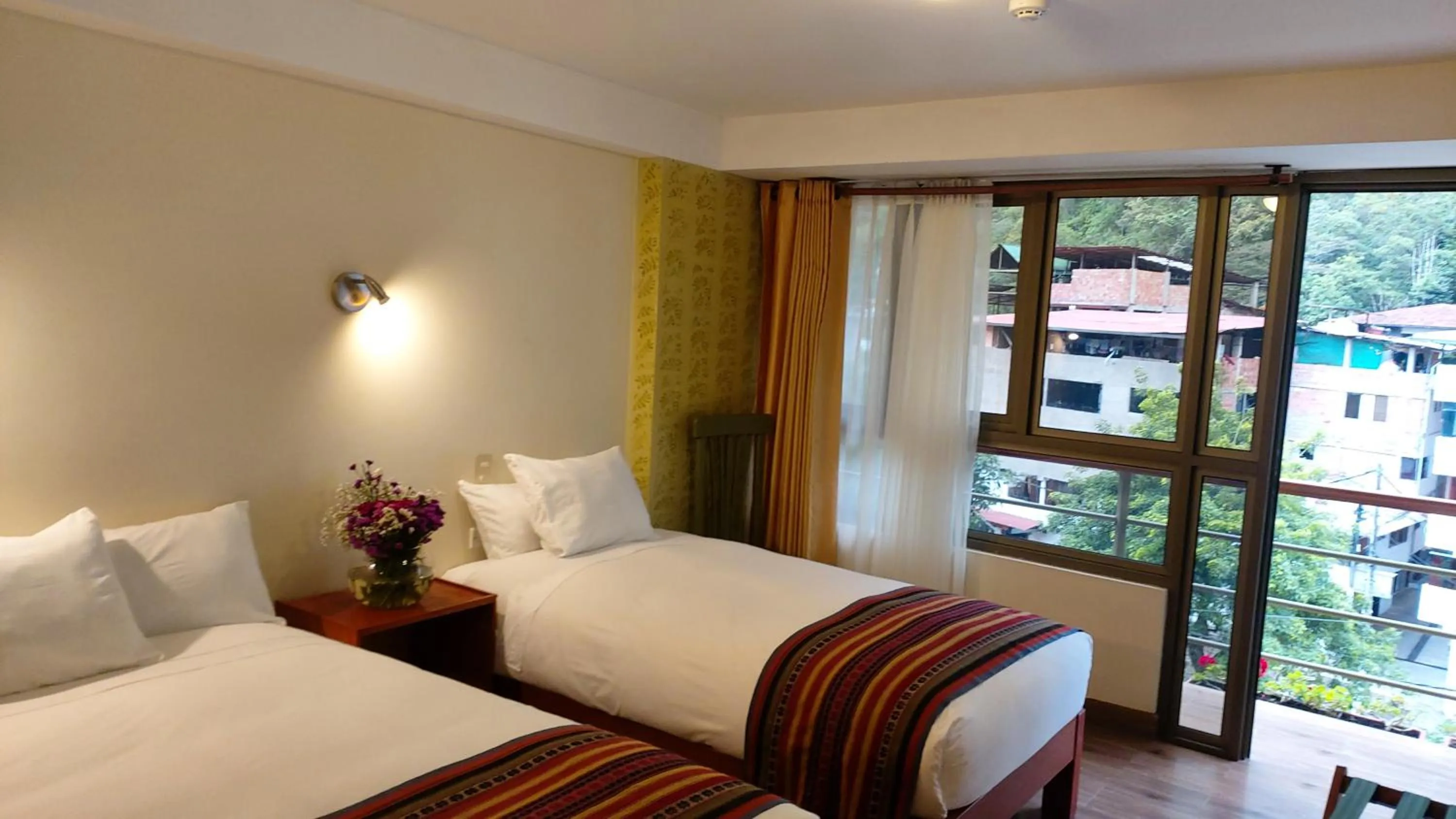 Bed in Hotel Pucara Machupicchu