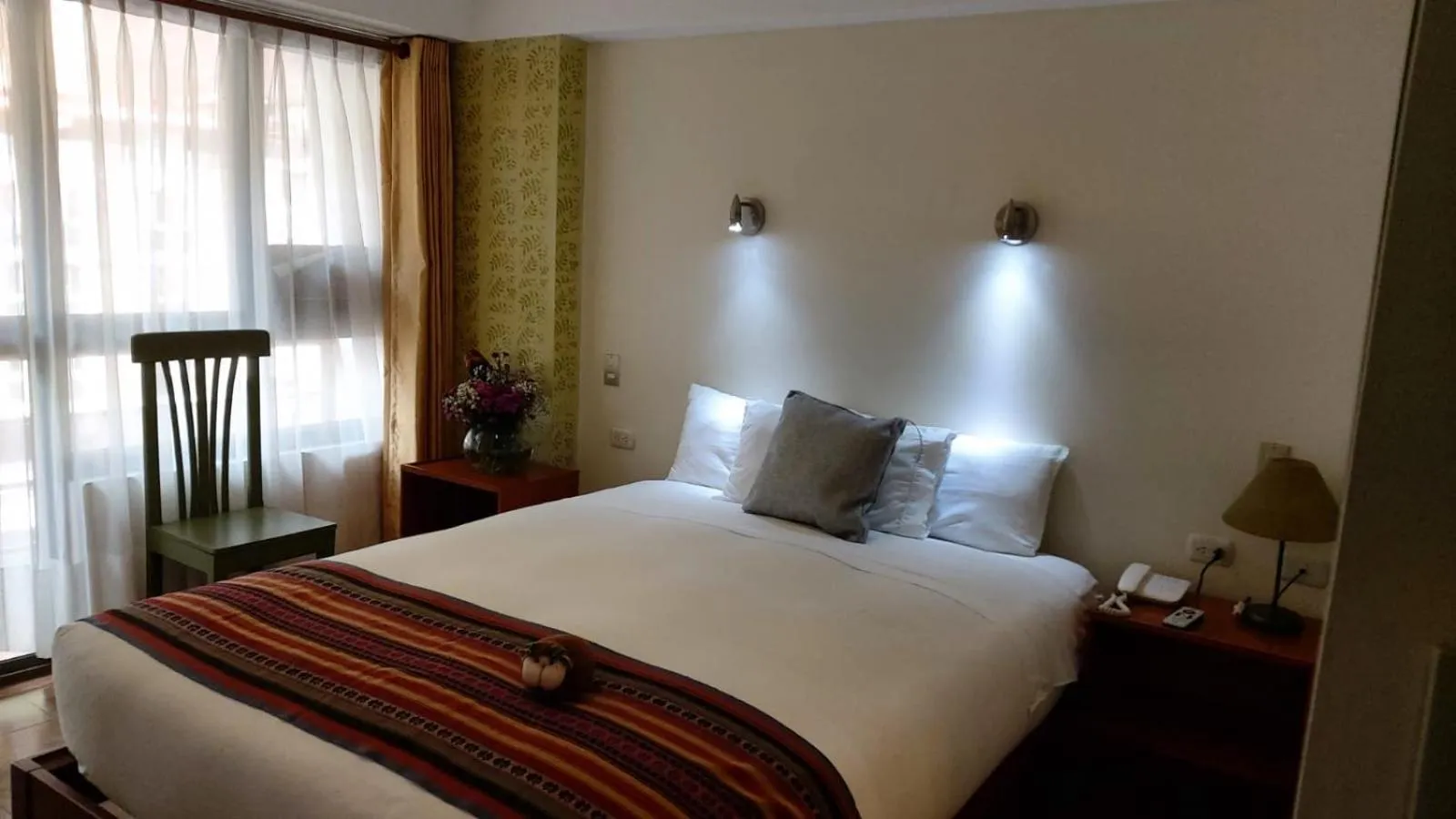 Photo of the whole room, Bed in Hotel Pucara Machupicchu