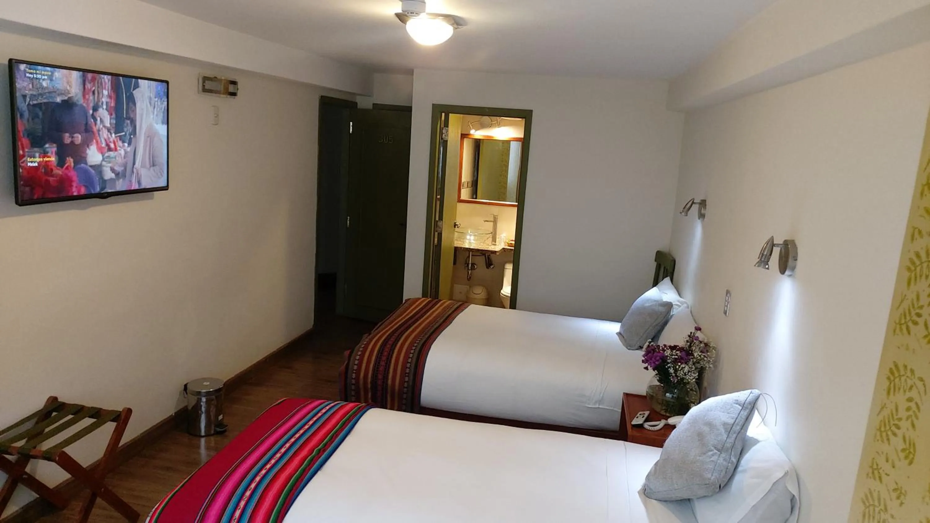 Bedroom, Bed in Hotel Pucara Machupicchu