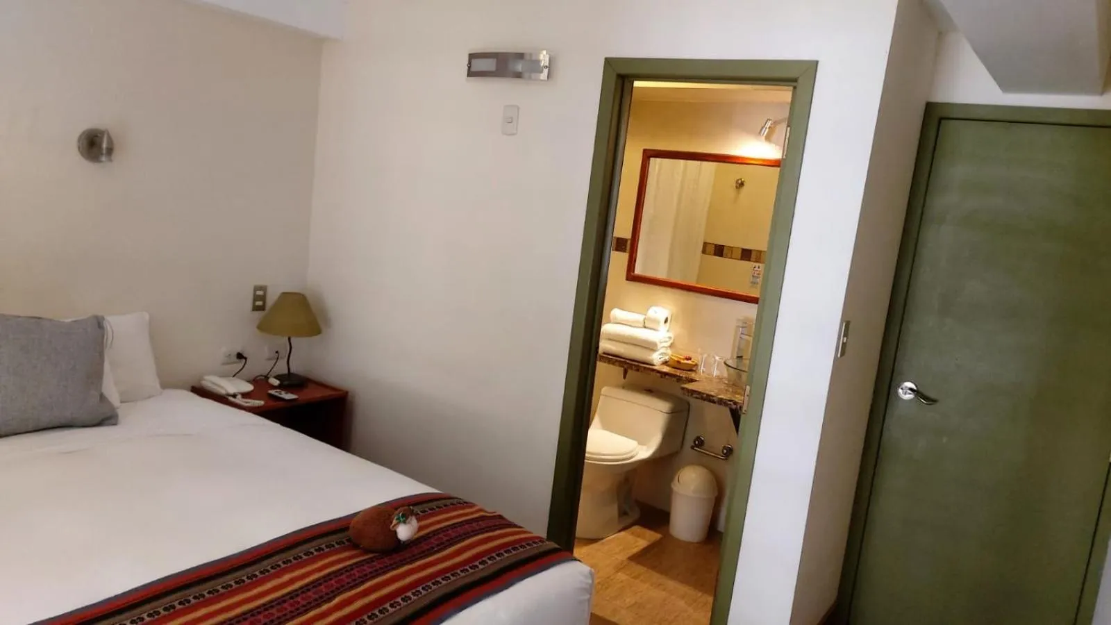 Bed in Hotel Pucara Machupicchu