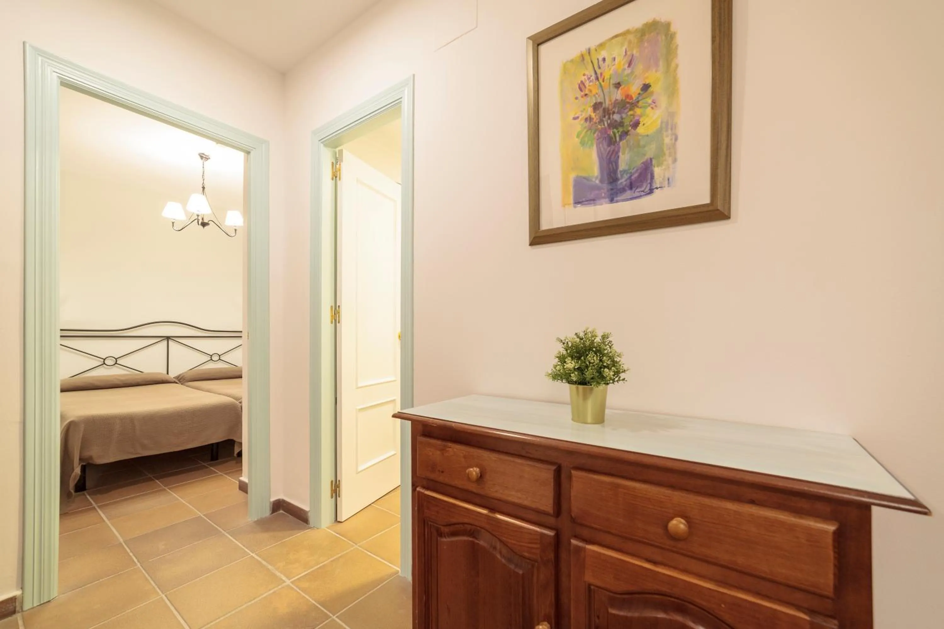 Bed in Casa Palacio de los Leones