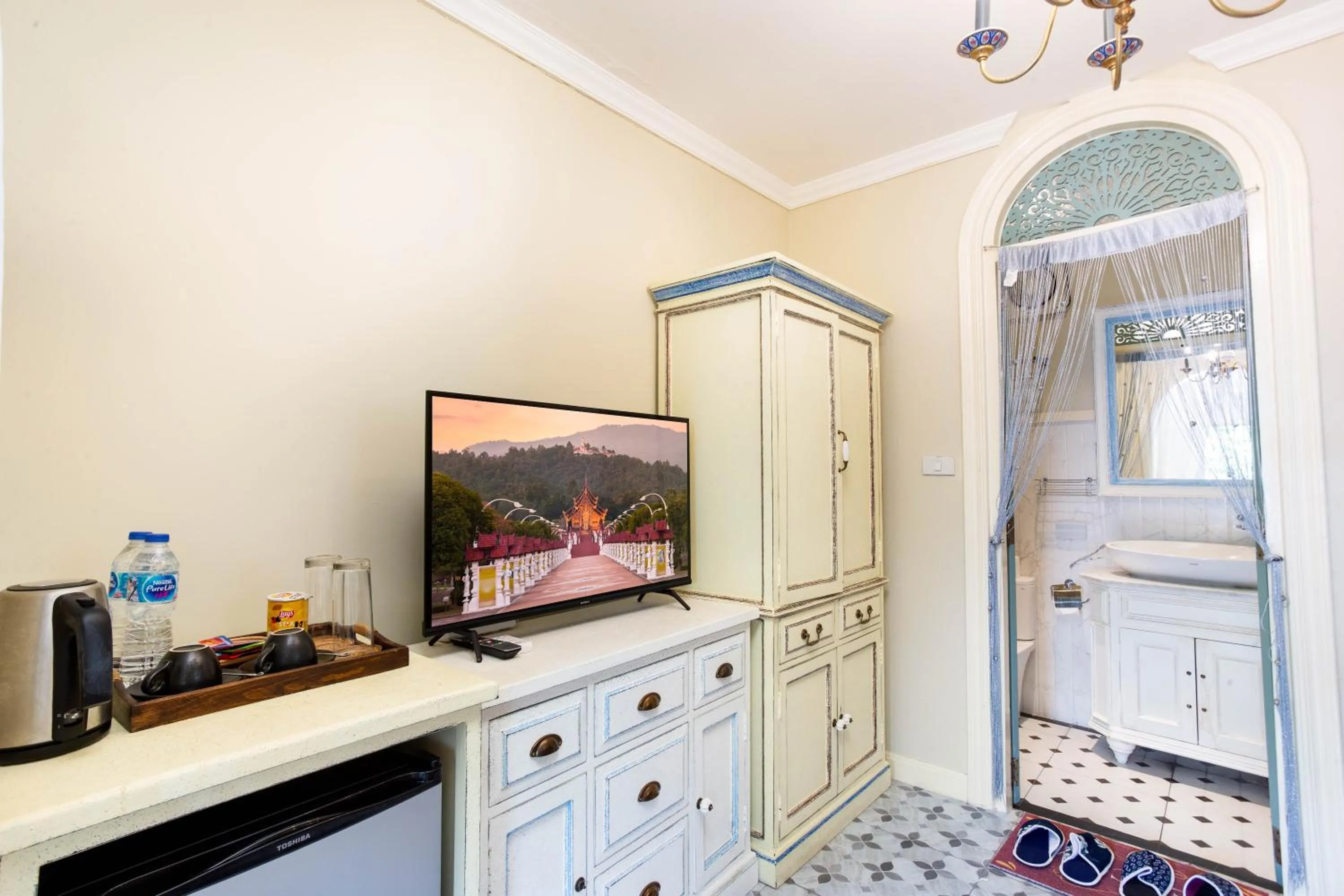 Living room in Pran At Kumuang Boutique House