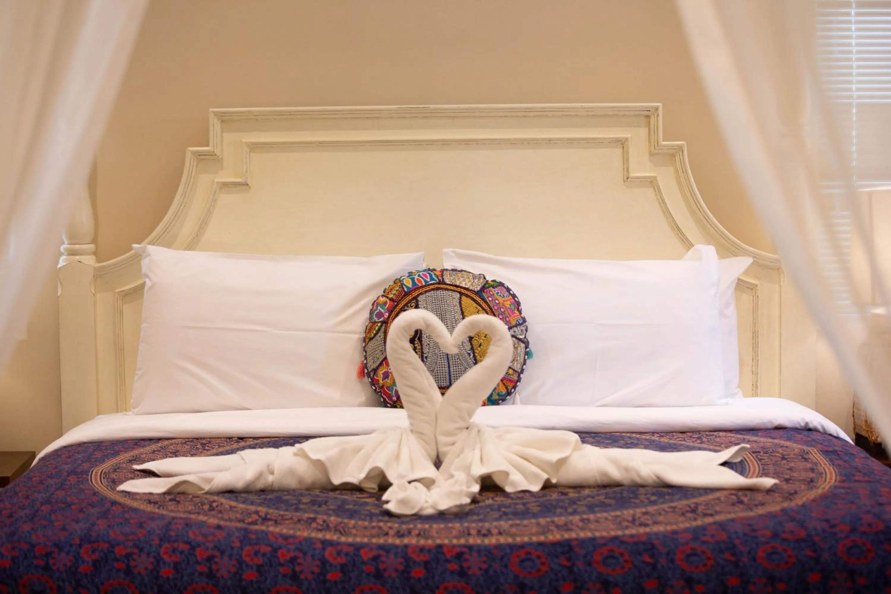 Bed in Pran At Kumuang Boutique House