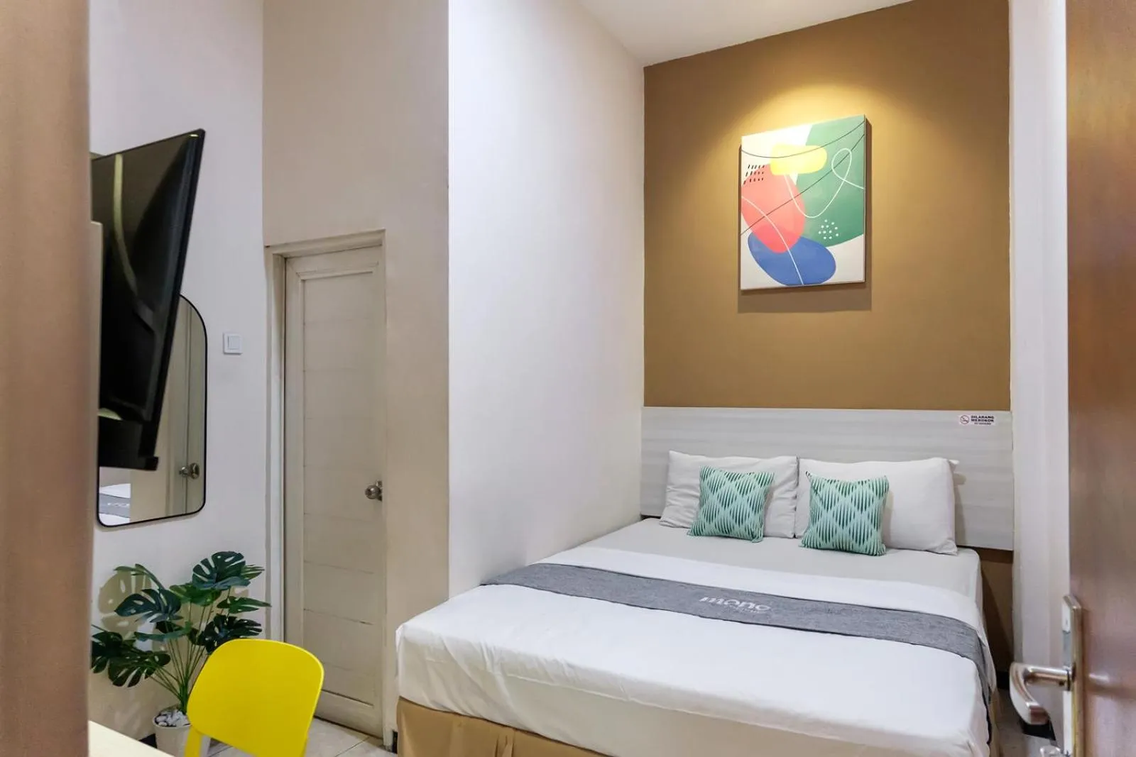 Bedroom, Bed in Mono Coliving Kertajaya Syariah, SBY
