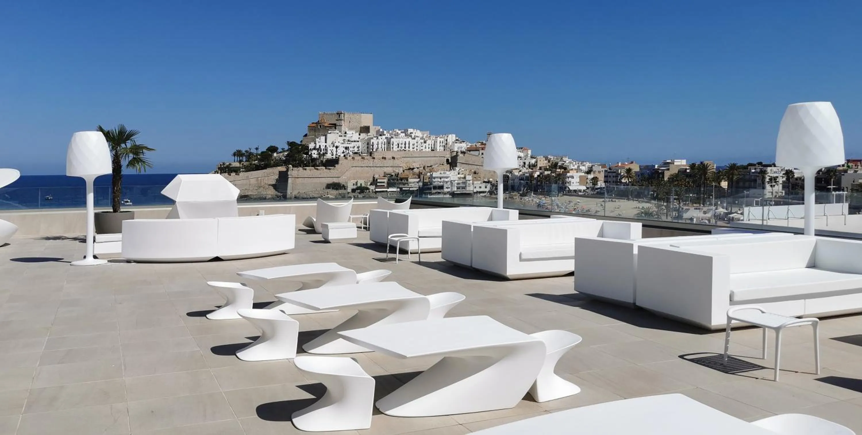 Balcony/Terrace in Hotel & Spa Castillo de Peñíscola 4* Sup