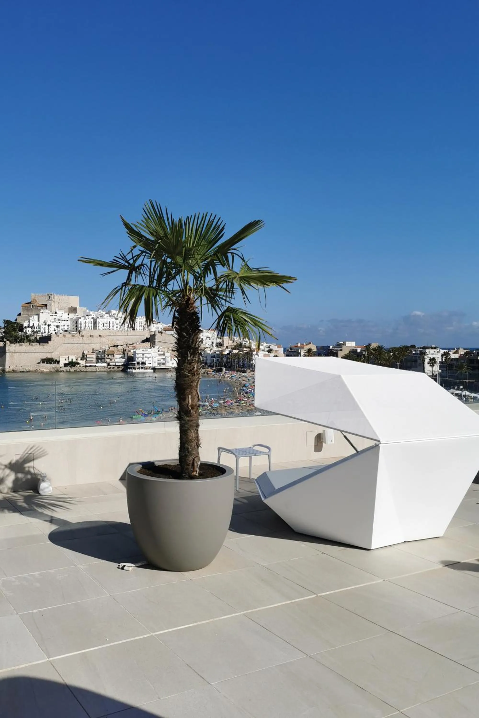 Balcony/Terrace in Hotel & Spa Castillo de Peñíscola 4* Sup