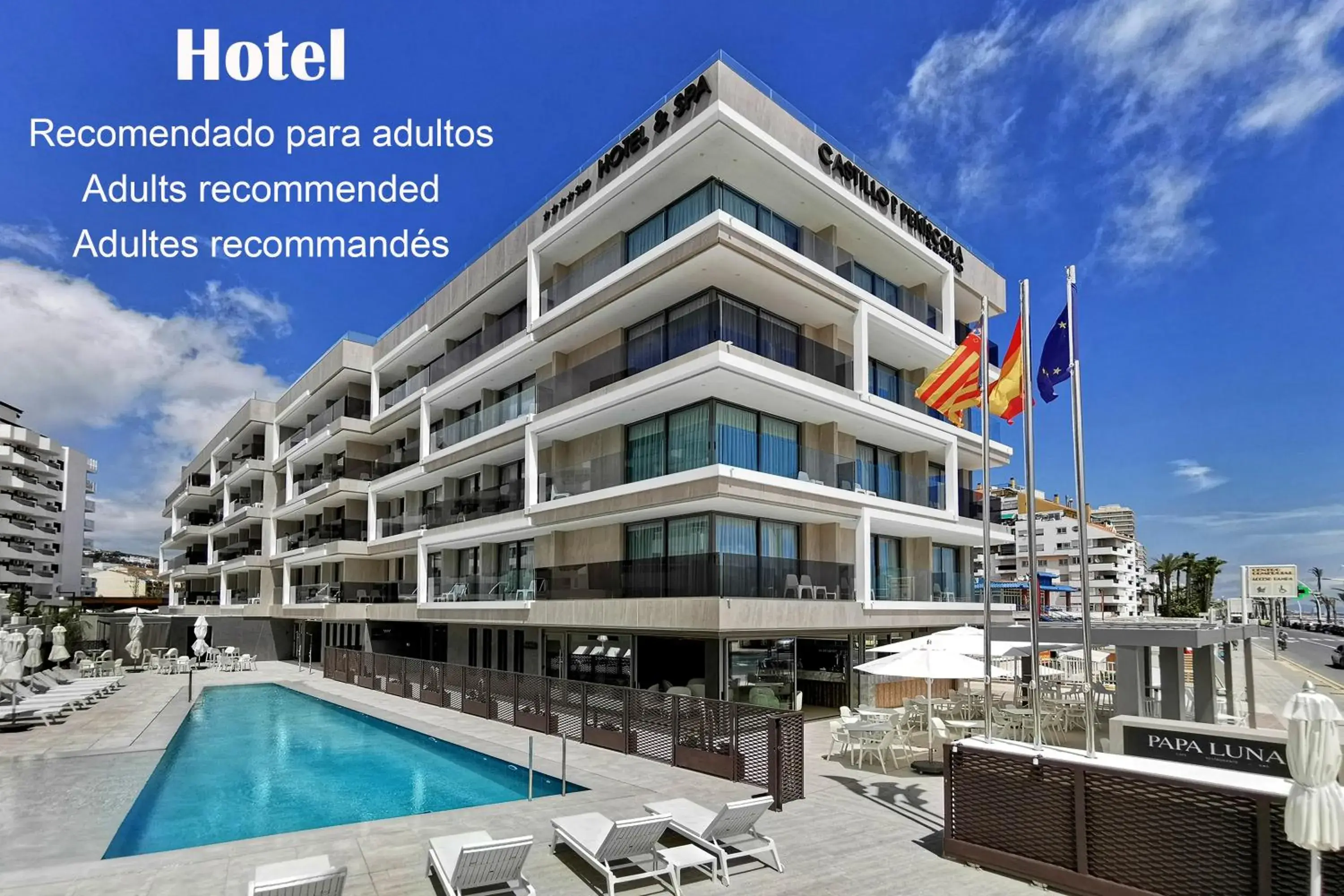 Property building in Hotel & Spa Castillo de Peñíscola 4* Sup Property building in Hotel & Spa Castillo de Peñíscola 4* Sup