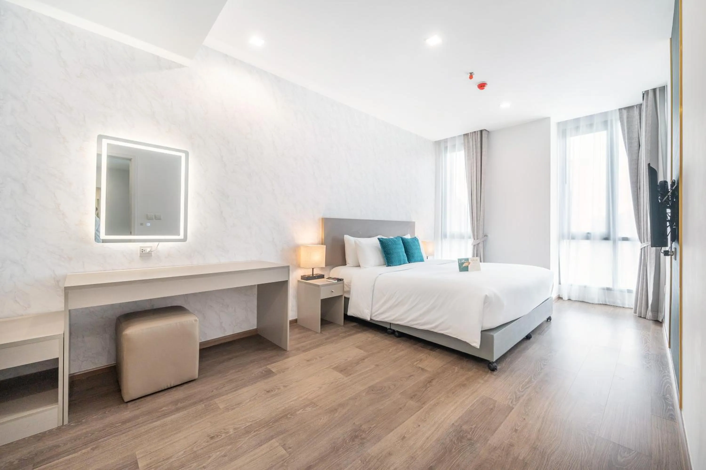 Bed in The Rich Residence Sukhumvit Nana