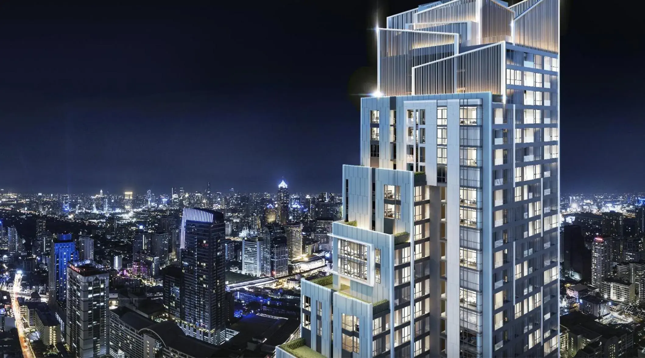 Property building in The Rich Residence Sukhumvit Nana Property building in The Rich Residence Sukhumvit Nana