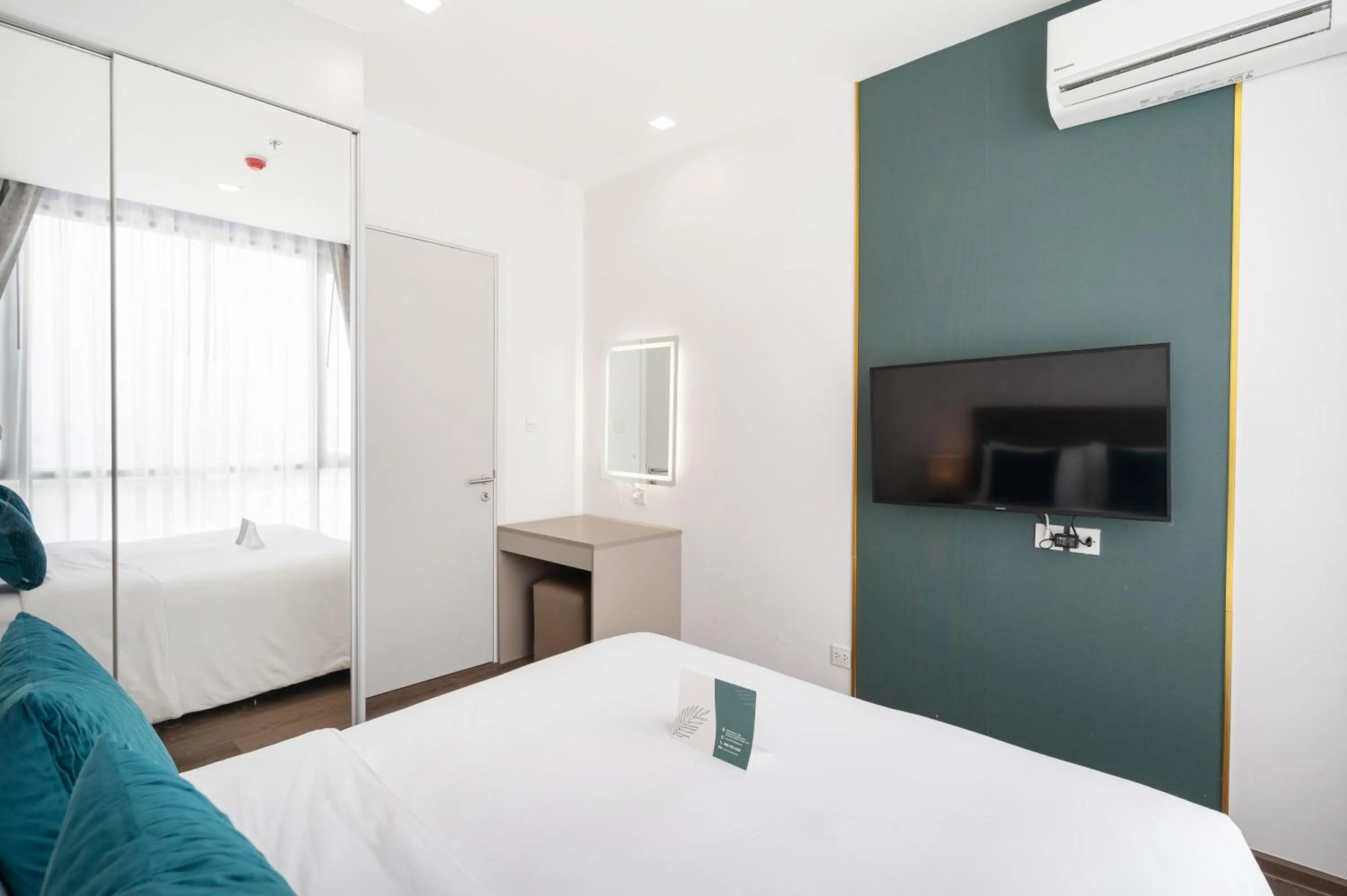 Bed in The Rich Residence Sukhumvit Nana