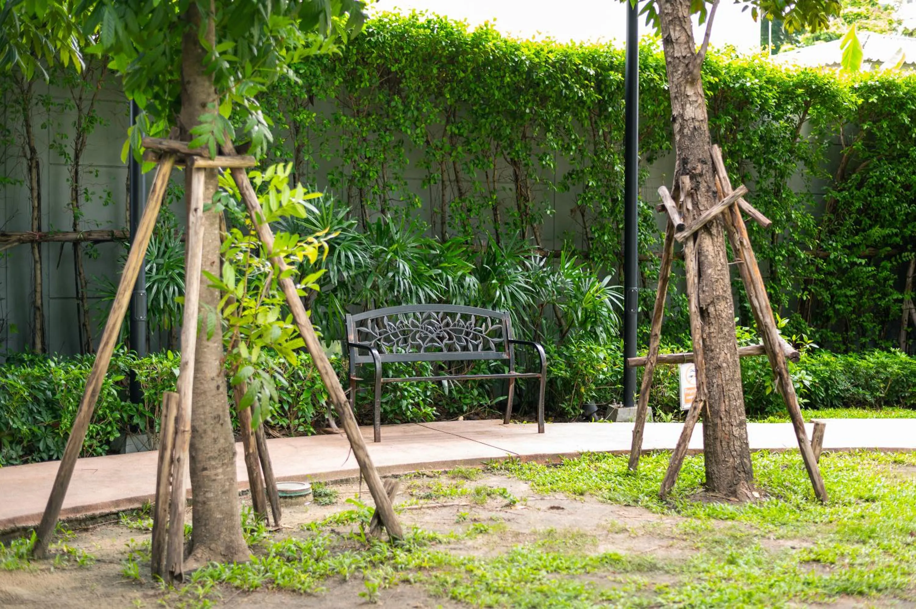 Garden in The Rich Residence Sukhumvit Nana