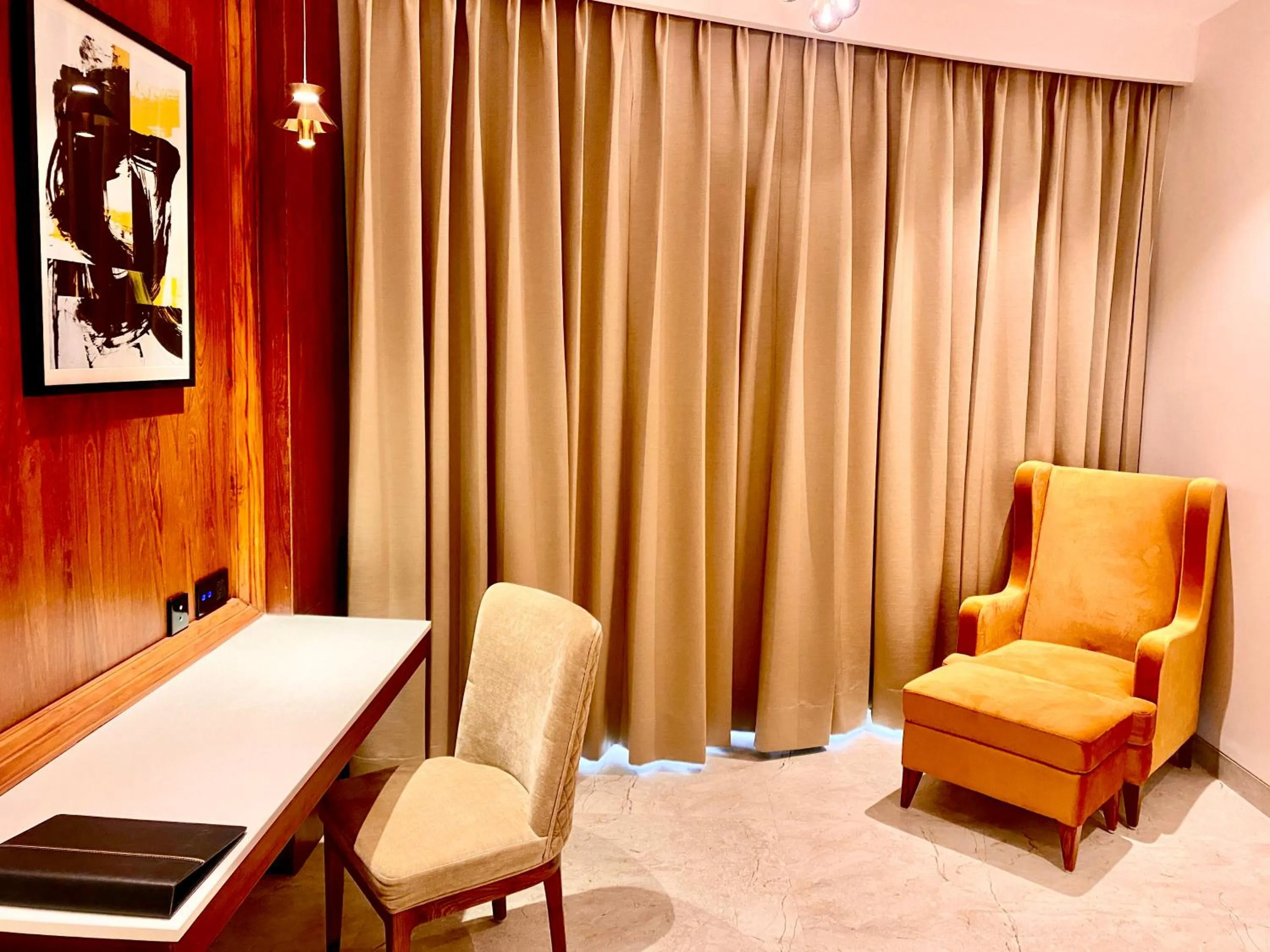 Seating area in Regenta Place Chandigarh Mohali