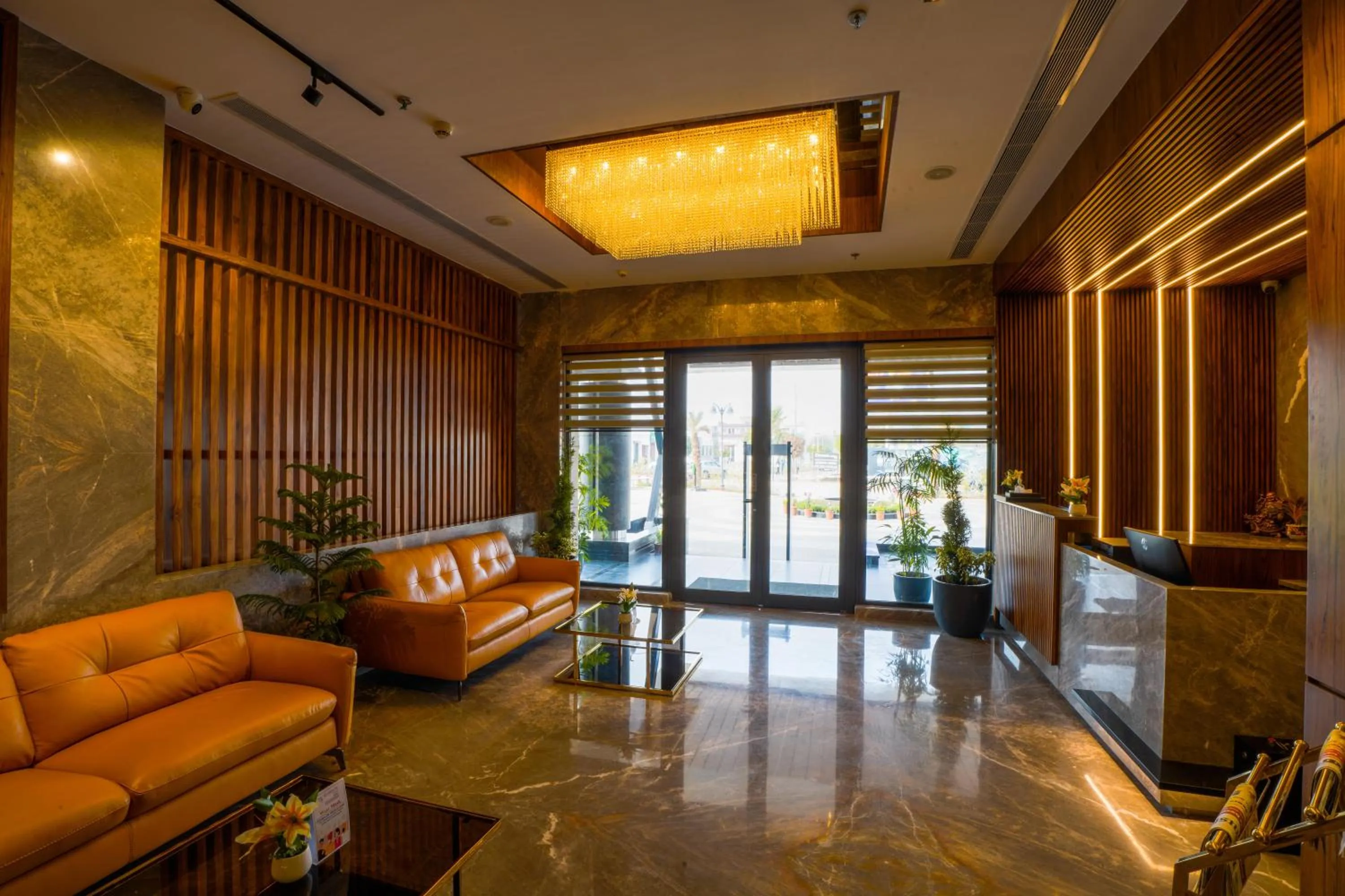 Lobby or reception in Regenta Place Chandigarh Mohali