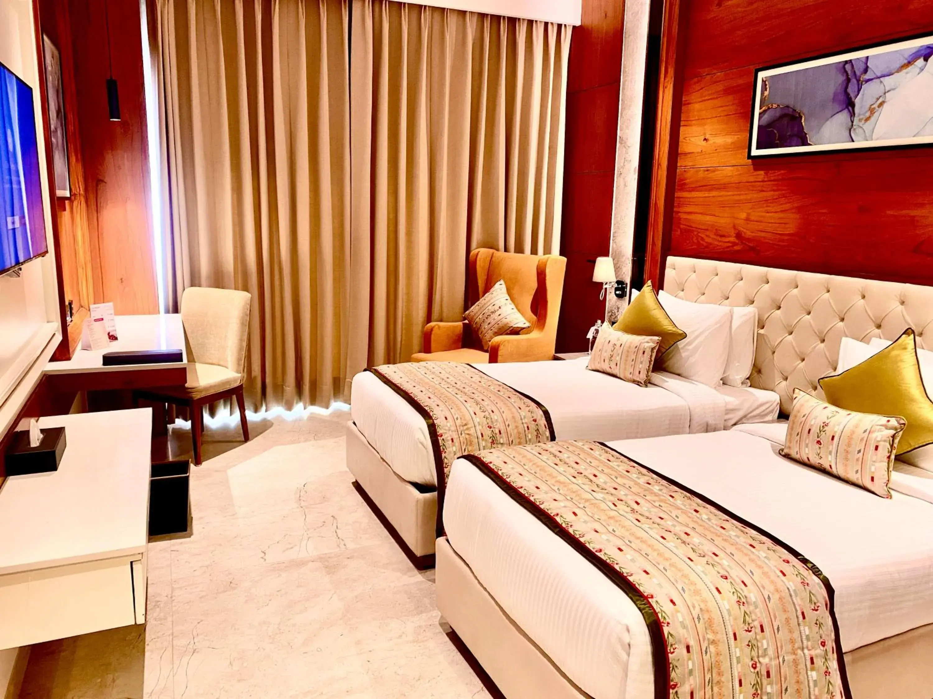 Deluxe Twin Room in Regenta Place Chandigarh Mohali Deluxe Twin Room in Regenta Place Chandigarh Mohali