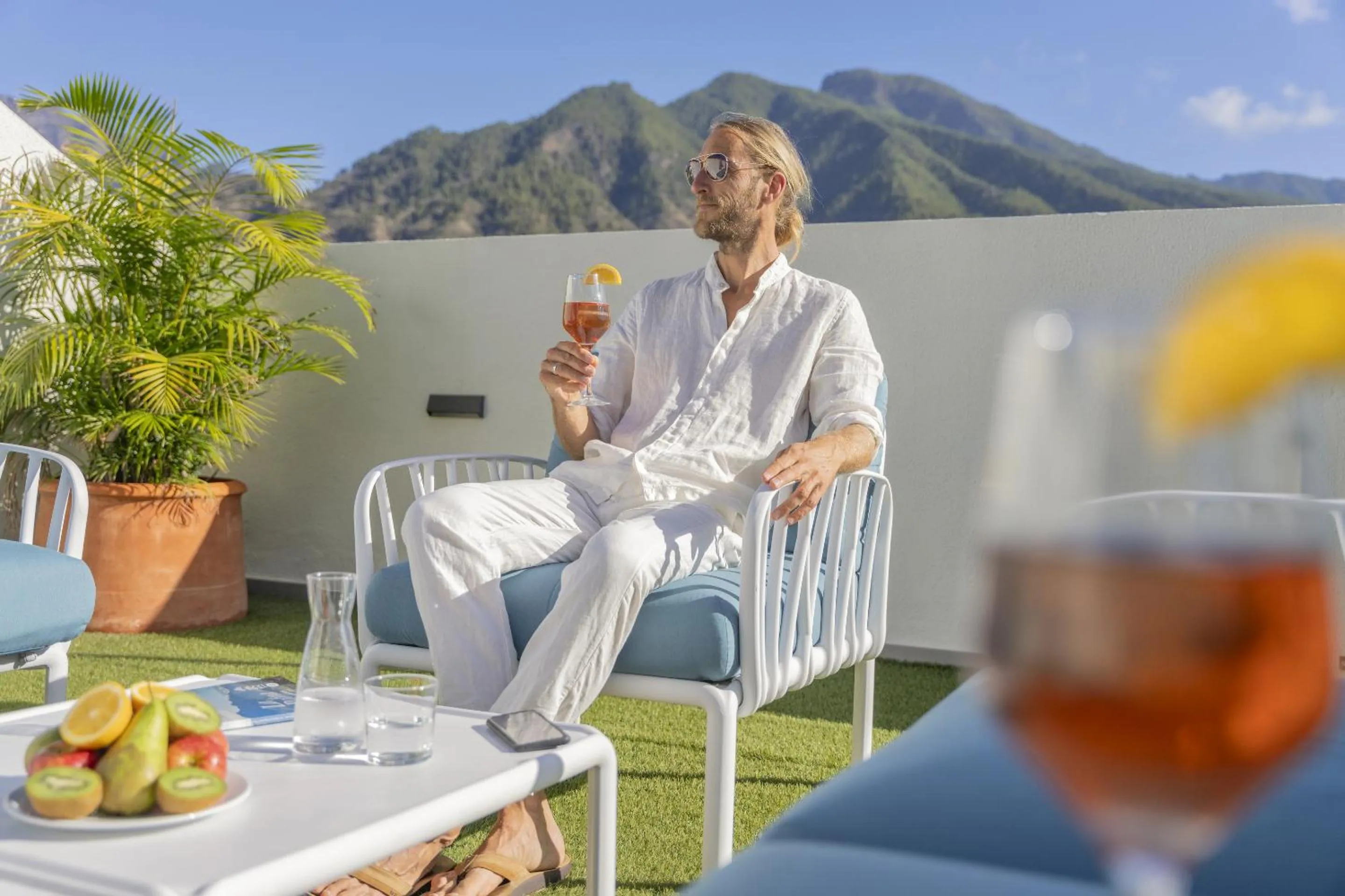 Balcony/Terrace in Hotel Benahoare