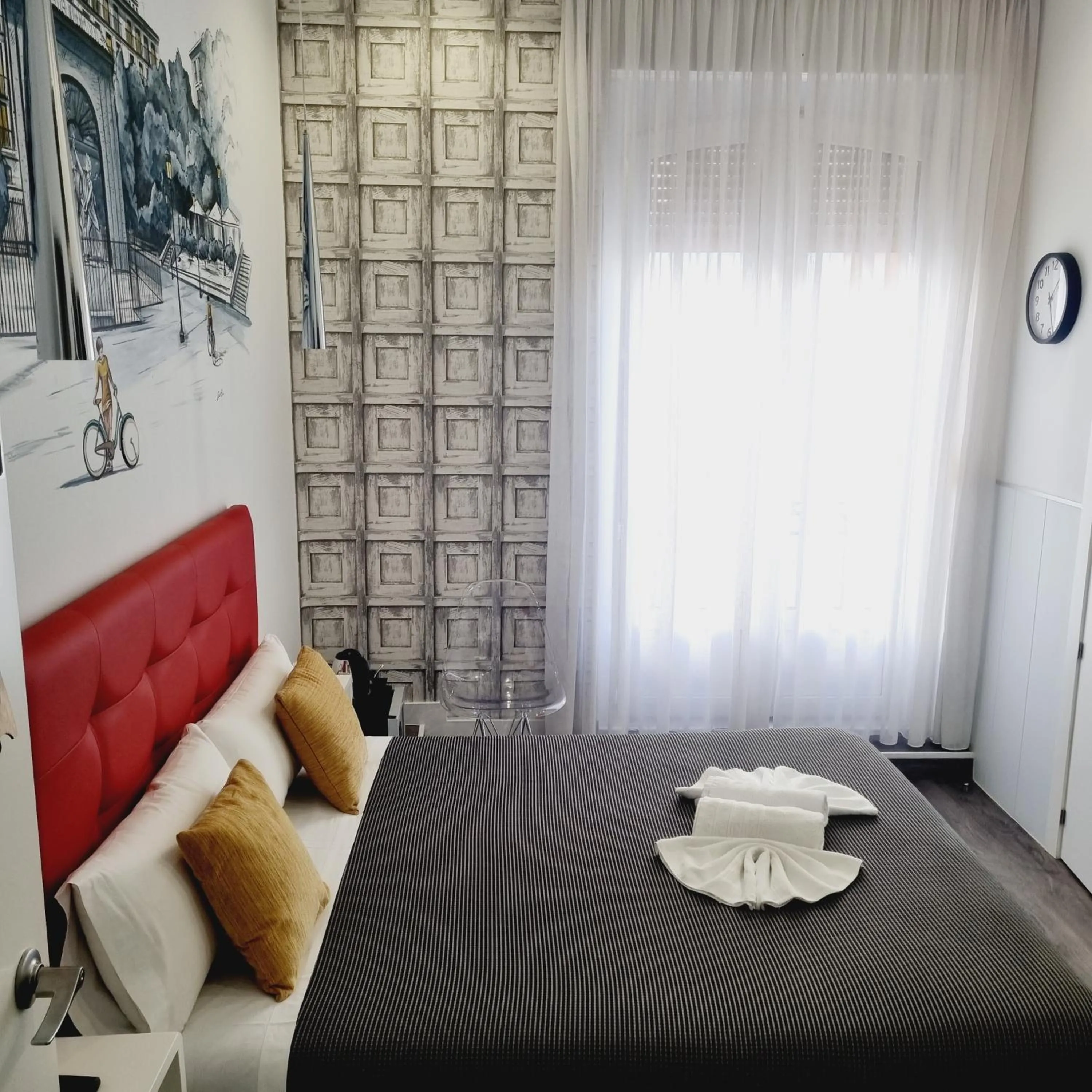 Bed in Hostal Lauria