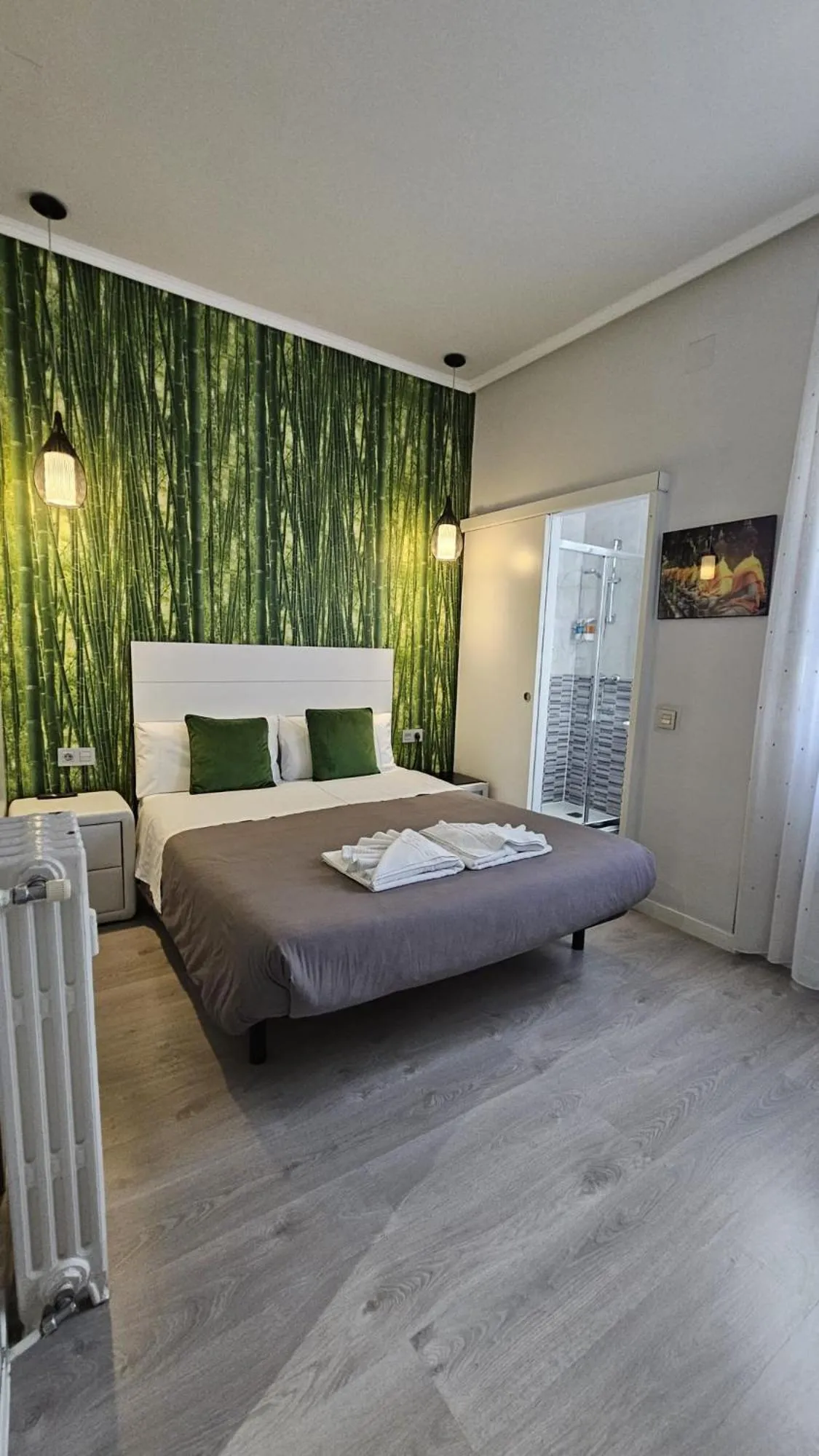 Bed in Hostal Lauria