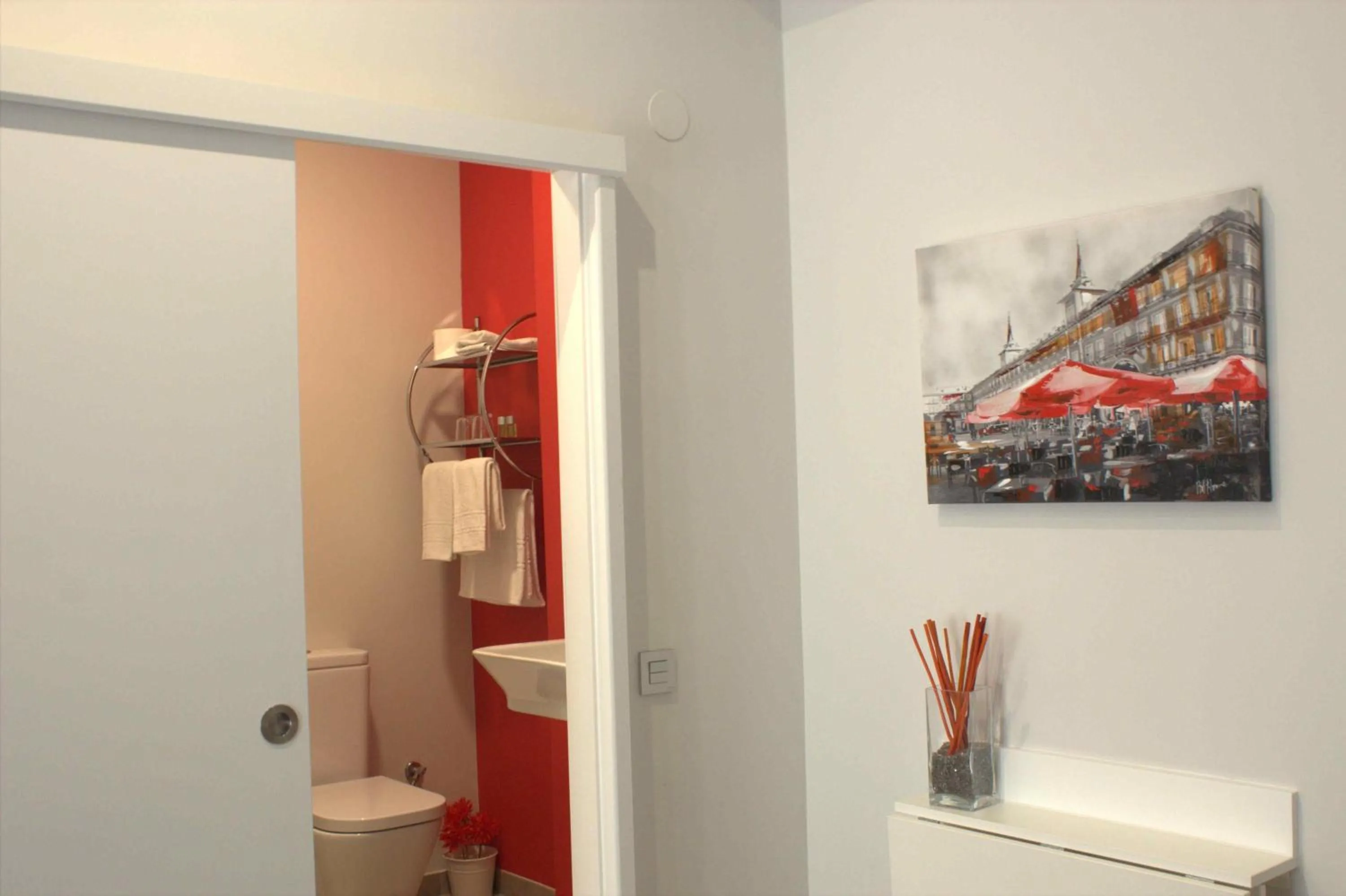 Bathroom in Hostal Lauria