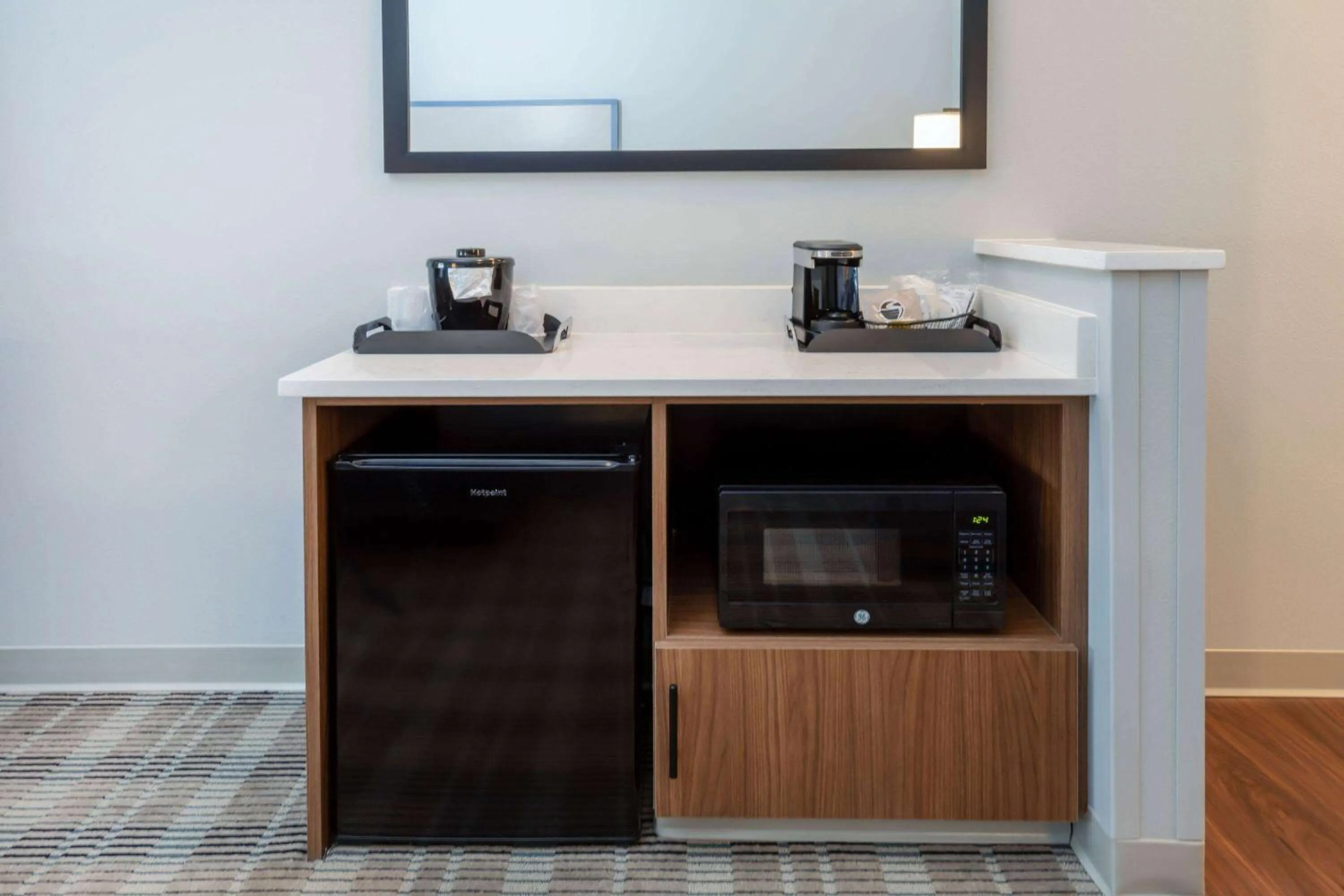 Bed in AmericInn by Wyndham Mountain Home