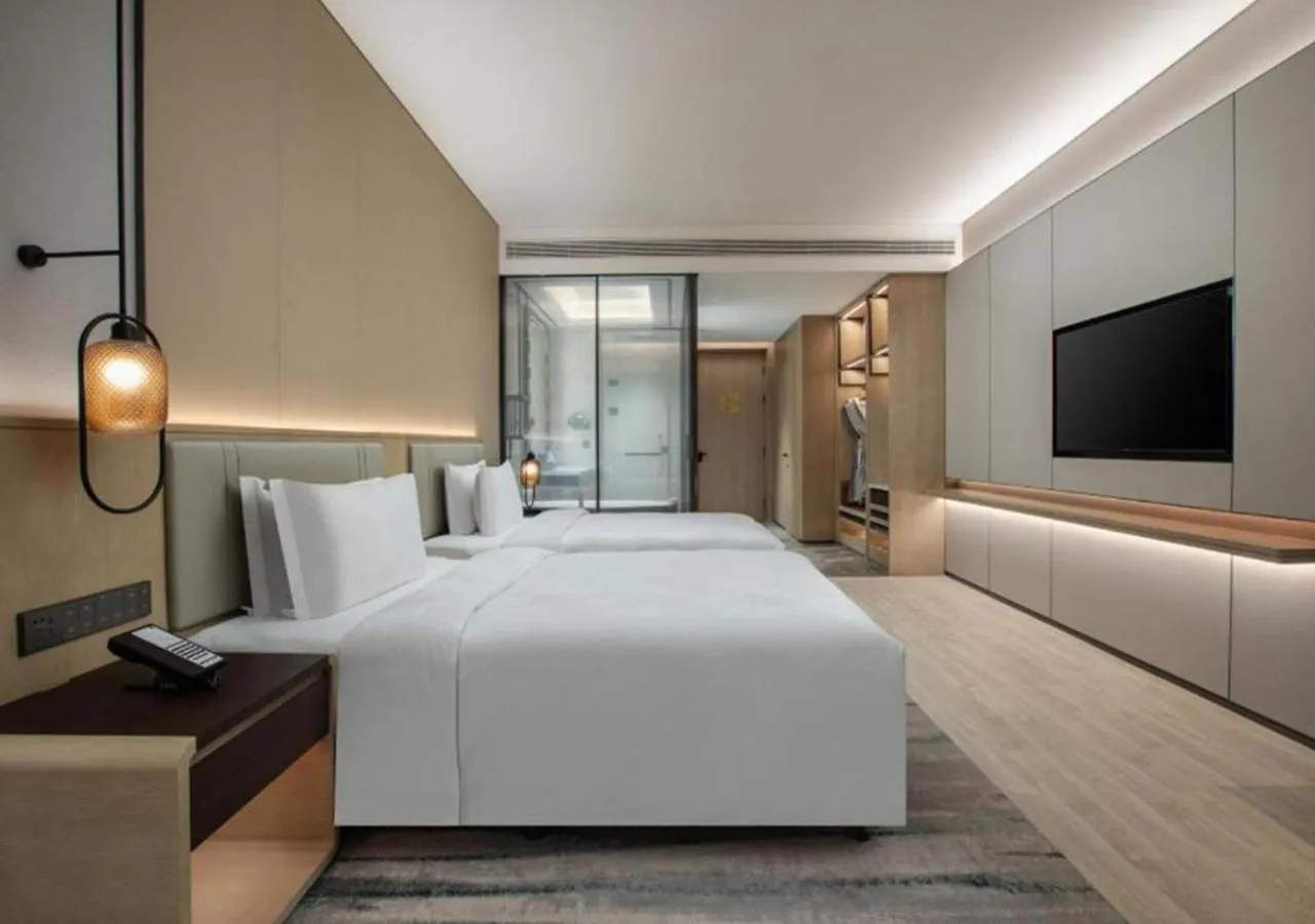 Photo of the whole room in Wyndham Handan Congtai